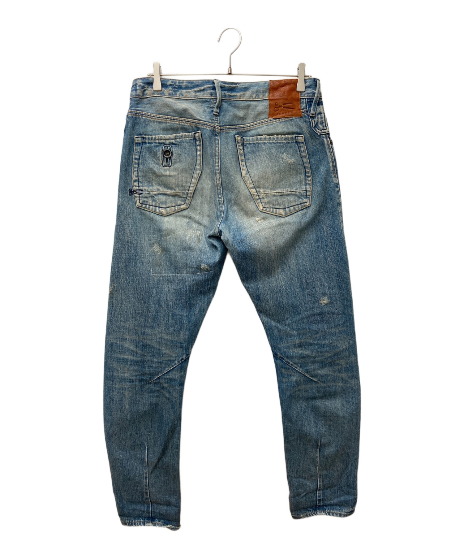 DENHAM ダメージジーンズ (デンハム) 中古・古着通販Denham インディゴ
