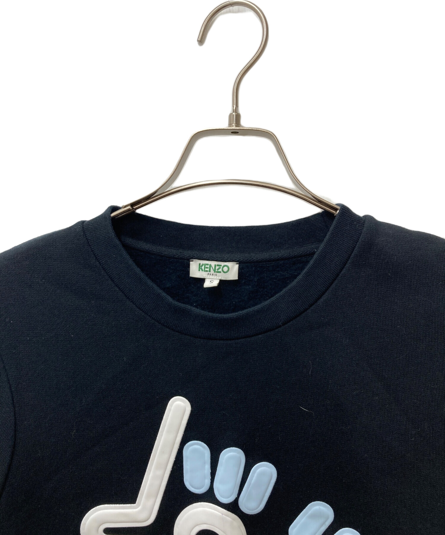 中古・古着通販】KENZO (ケンゾー) デザインスウェット ブラック