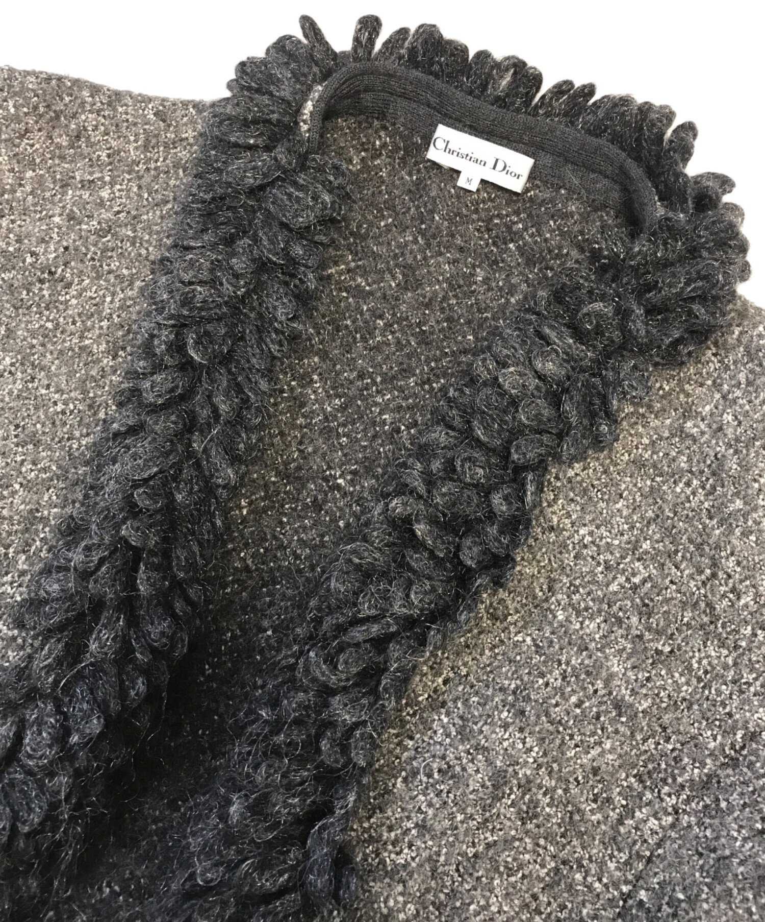 美品★Christian Dior★ウール★フレンチレース★ジャケット 中古・古着通販】Christian Dior (クリスチャン ディオール) 装飾