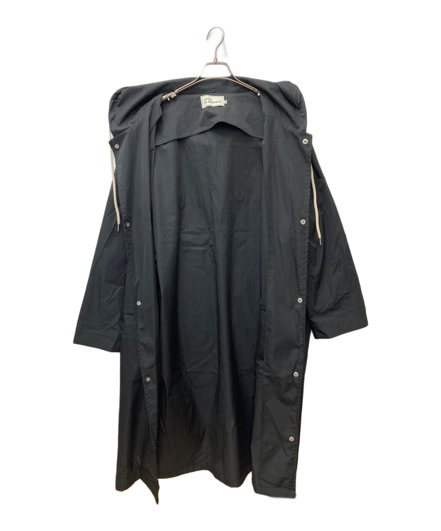 DROLE DE MONSIEUR / ジャケット/L/ポリエステル/BLK 中古・古着通販】DROLE DE MONSIEUR (ドロール ド ムッシュ) NFPM