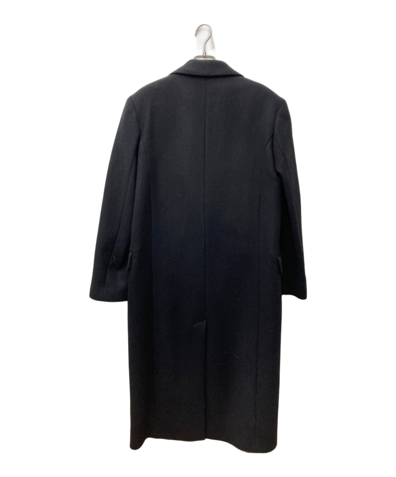 中古・古着通販】ZARA (ザラ) チェスターコート ブラック サイズ:S