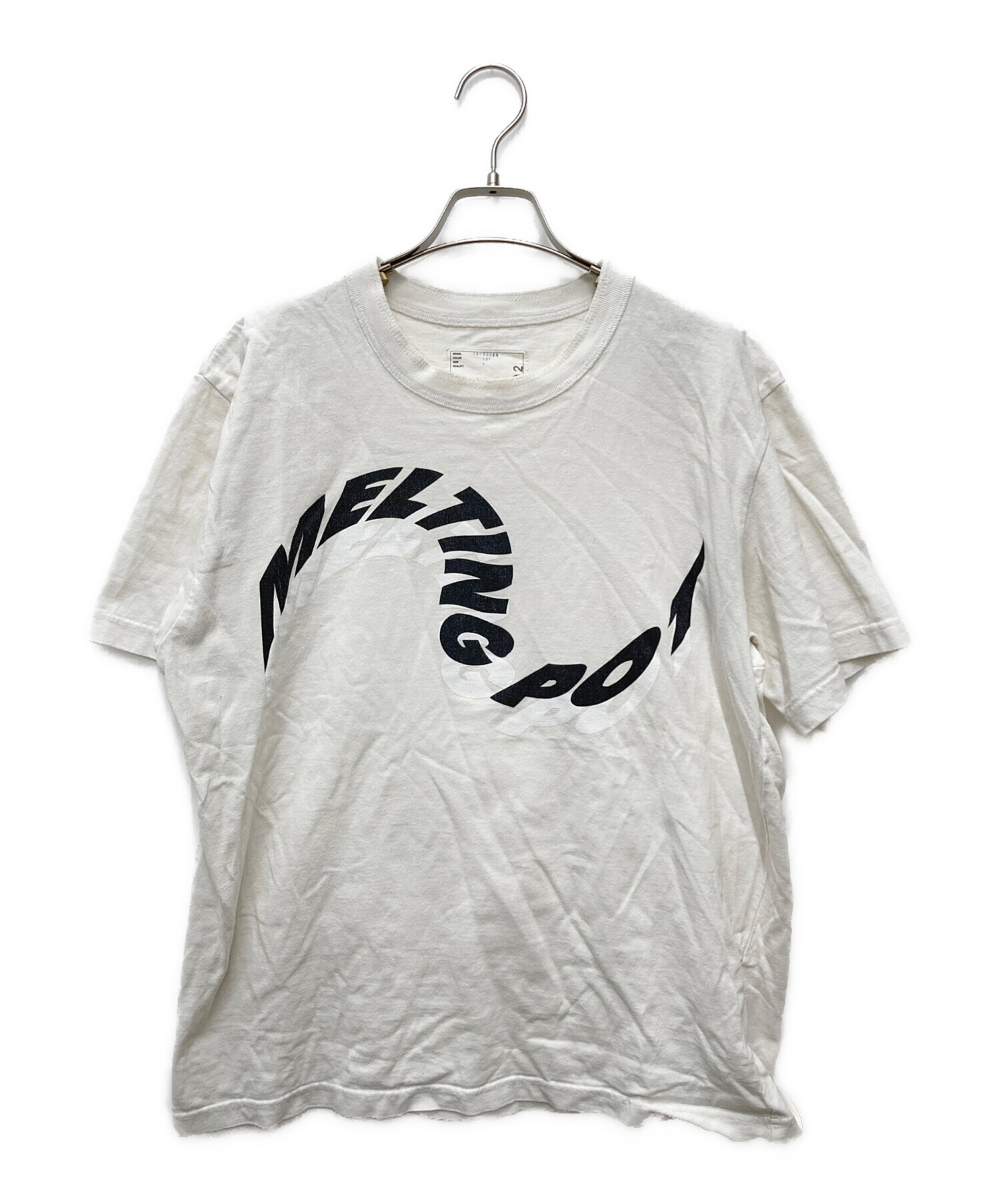 中古・古着通販】sacai (サカイ) Melting Pot T-shirts 19-0002S