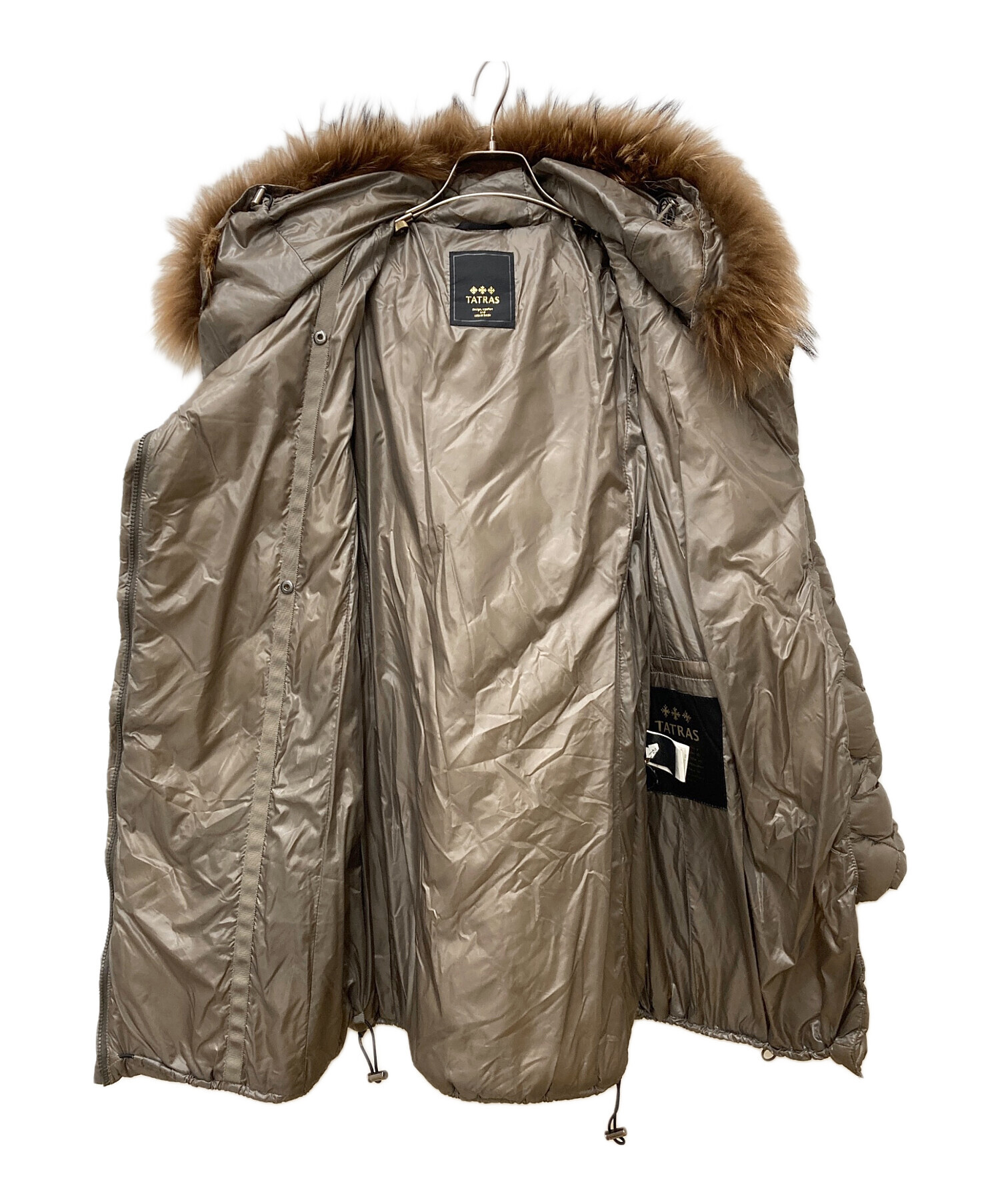 中古・古着通販】TATRAS (タトラス) ダウンコート LTA3NU4212 ブラウン