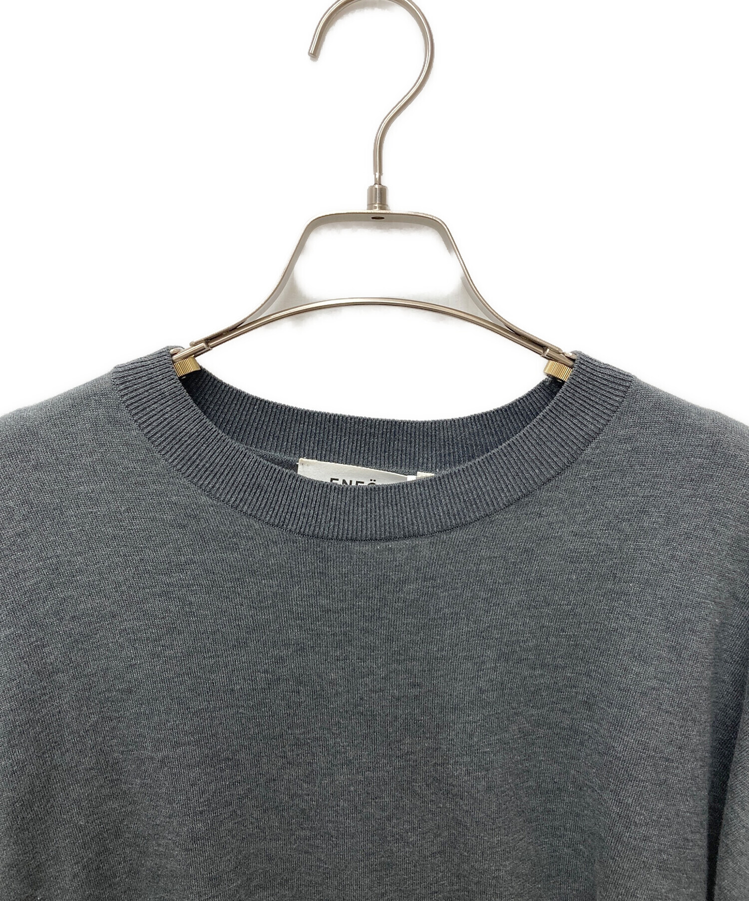中古・古着通販】ENFOLD (エンフォルド) KNIT LAYERED PULLOVER