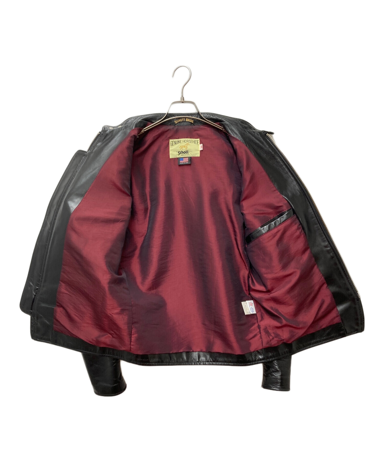 中古・古着通販】Schott (ショット) 641XXHホースハイドシングル