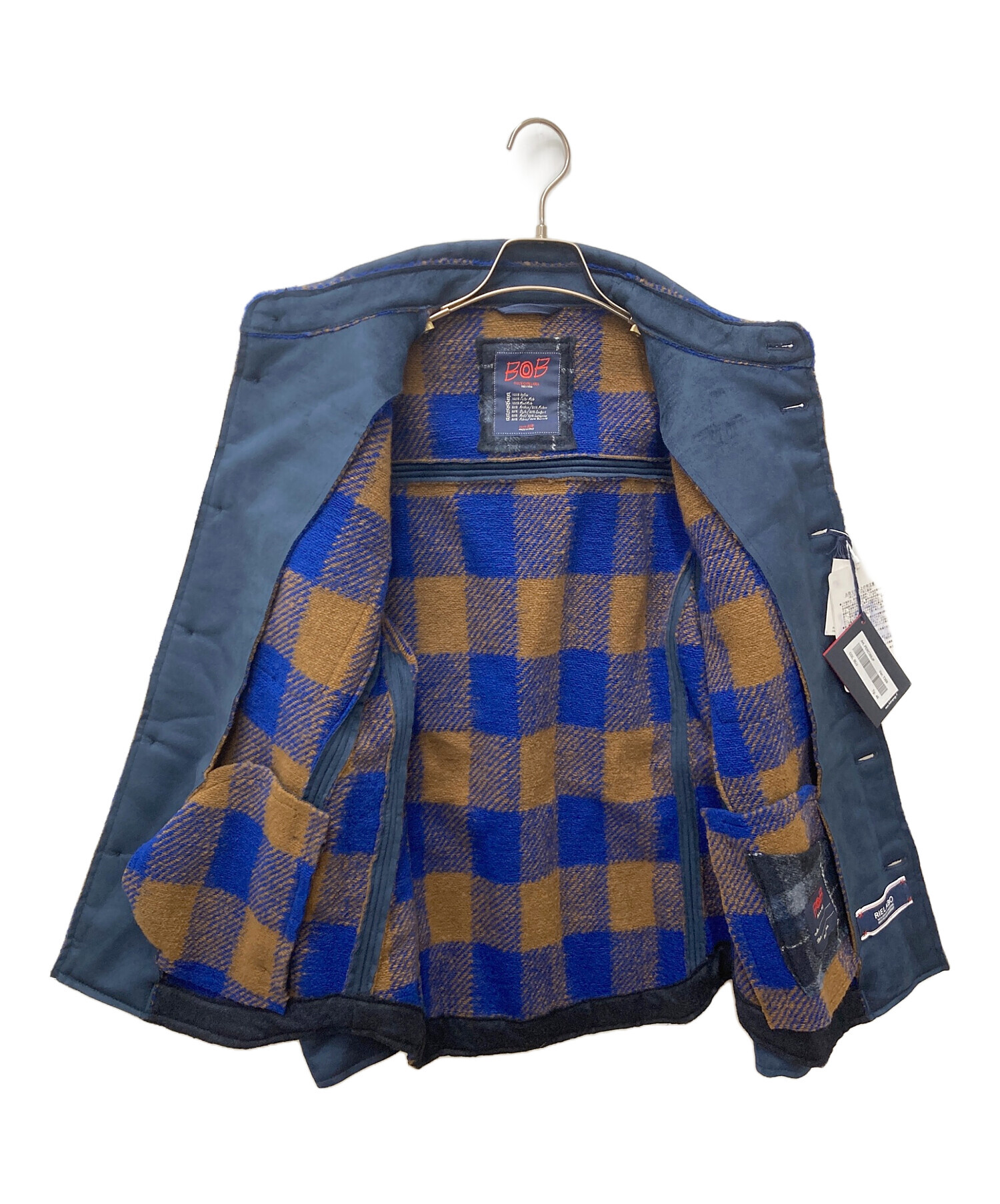 中古・古着通販】Bob (ボブ) RIELABO (リエラボ) ジャケット ネイビー