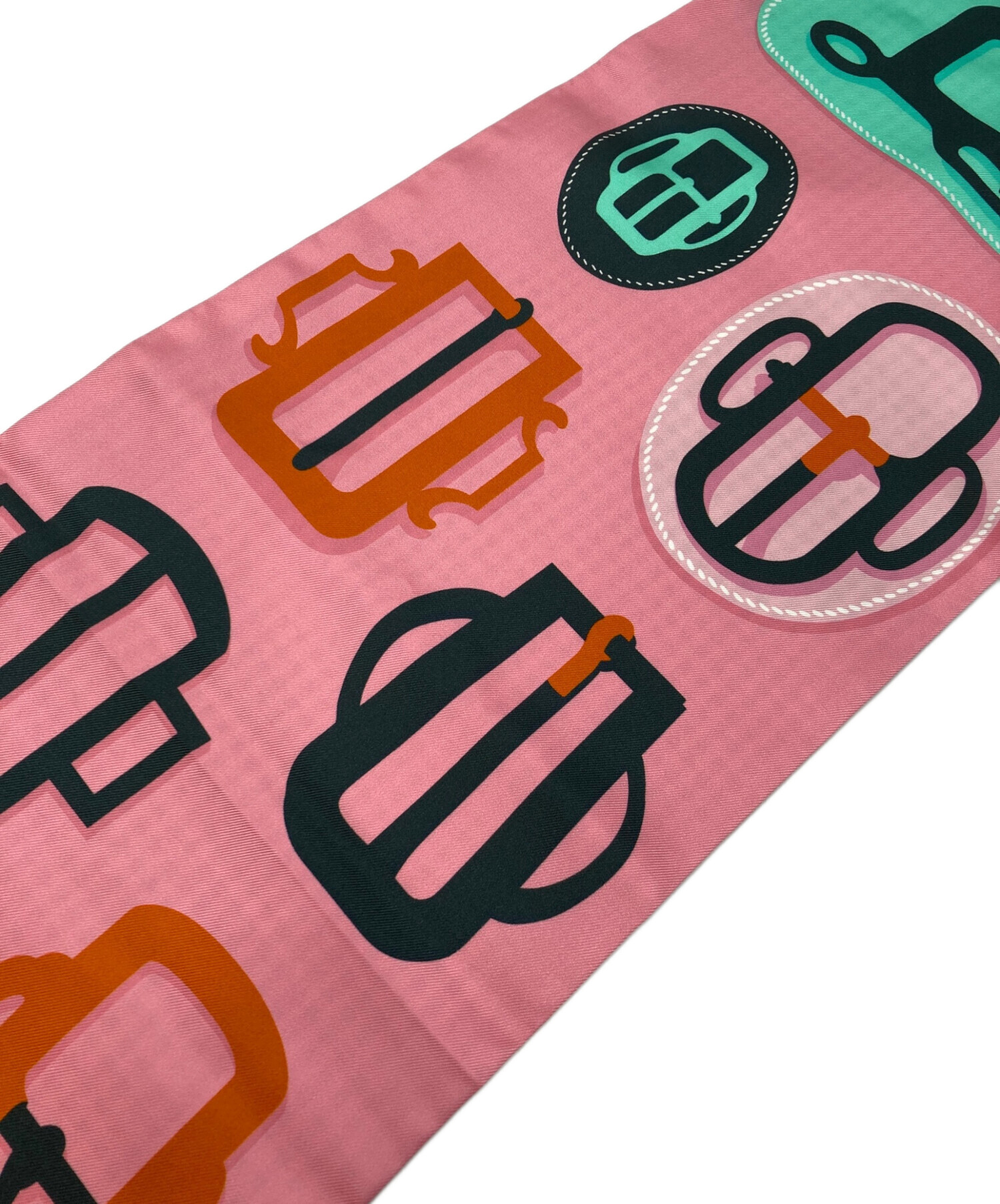 中古・古着通販】HERMES (エルメス) スカーフ マキシツイリー ピンク