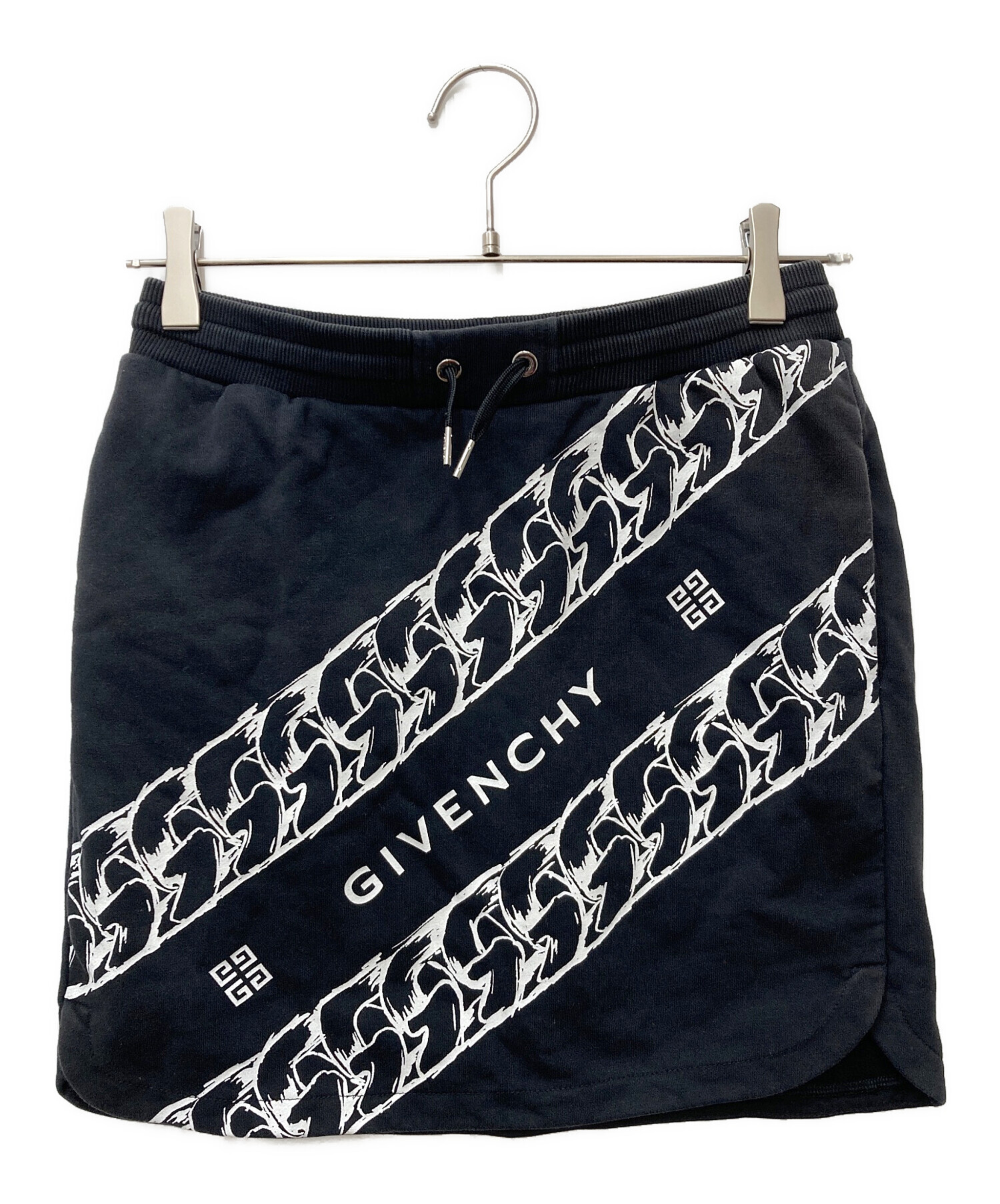 中古・古着通販】GIVENCHY (ジバンシィ) チェーンロゴスカート H13047