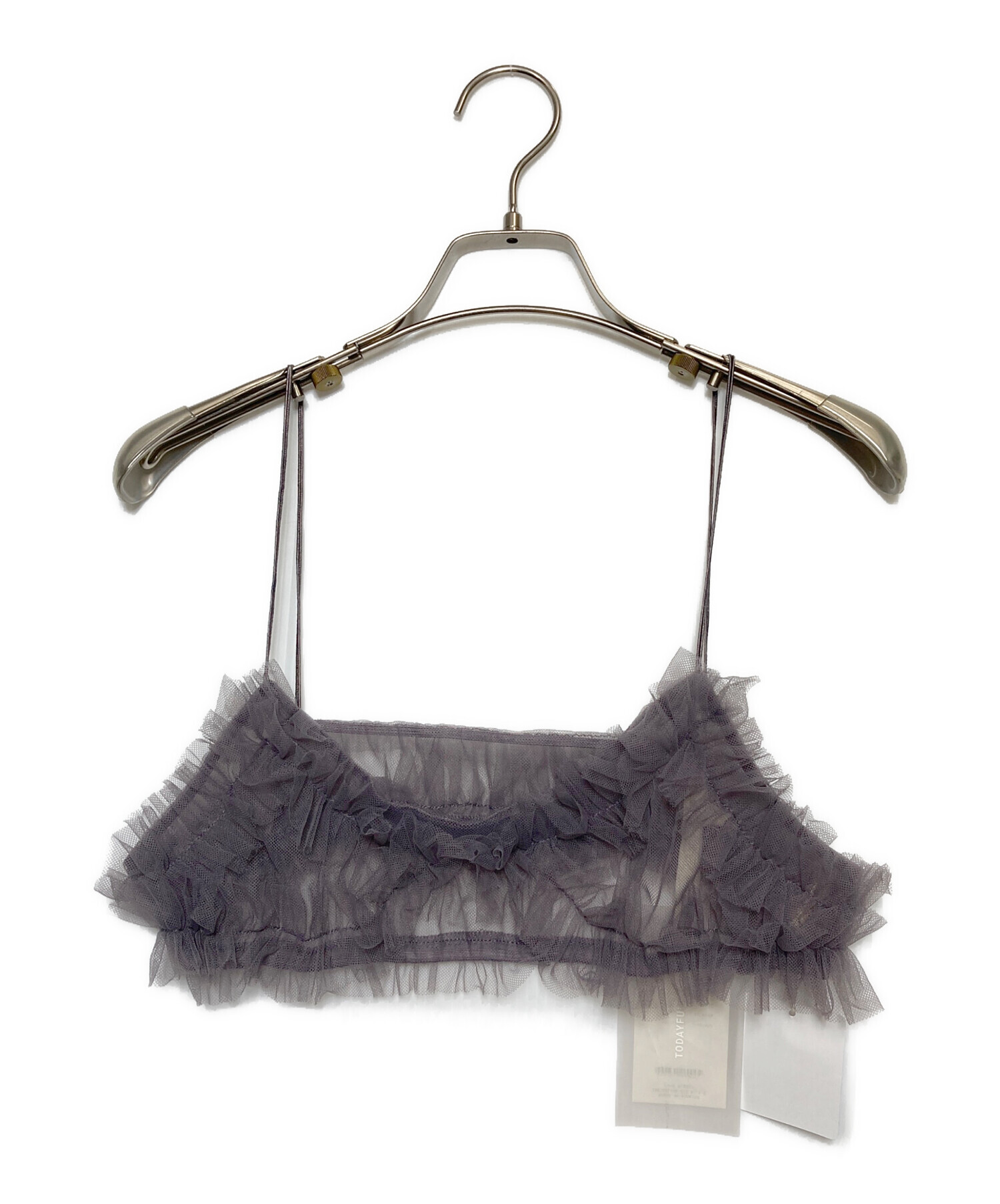 中古・古着通販】TODAYFUL (トゥデイフル) Frill Tulle Bustier