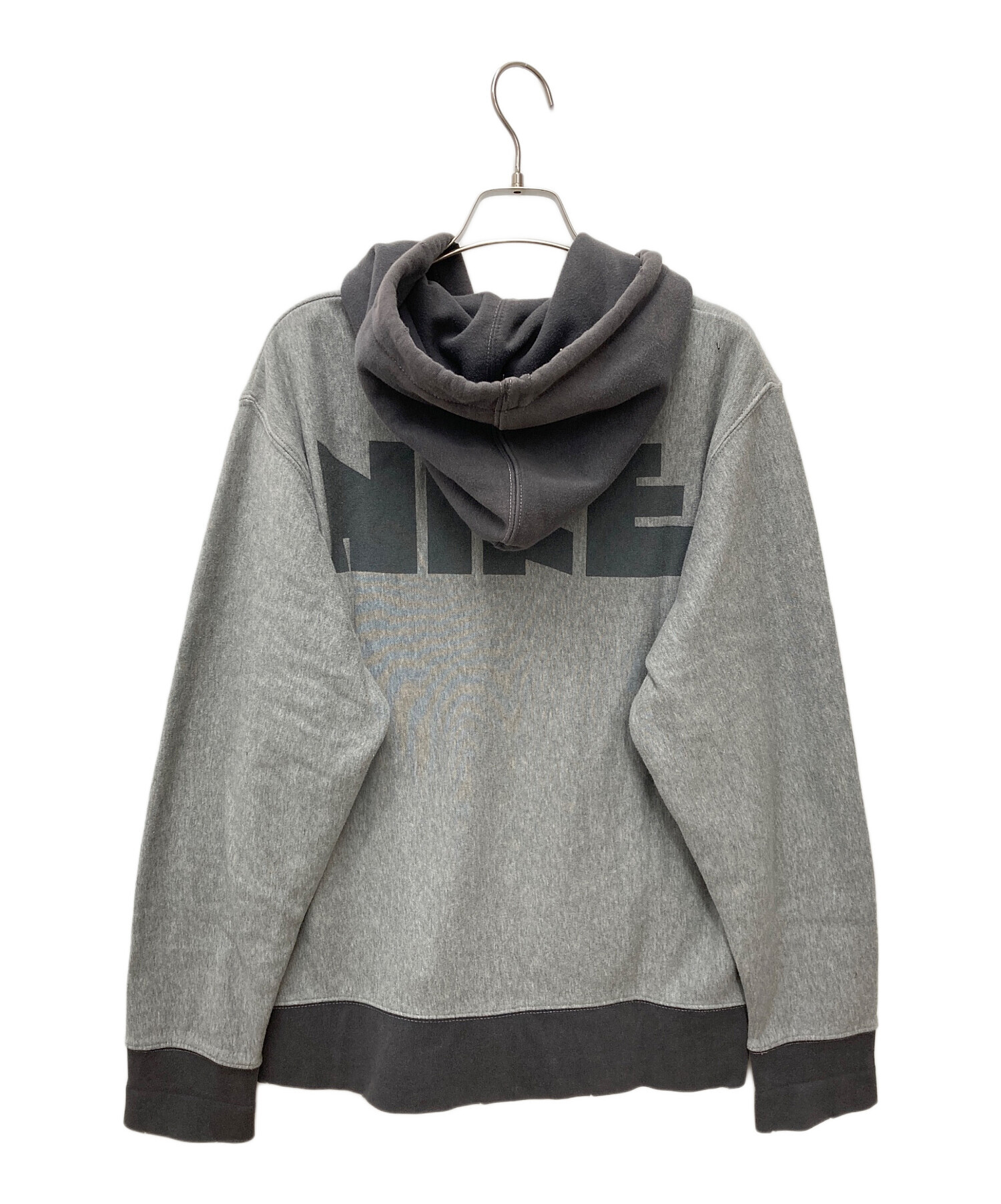 中古・古着通販】NIKE (ナイキ) ジップパーカー グレー サイズ:M