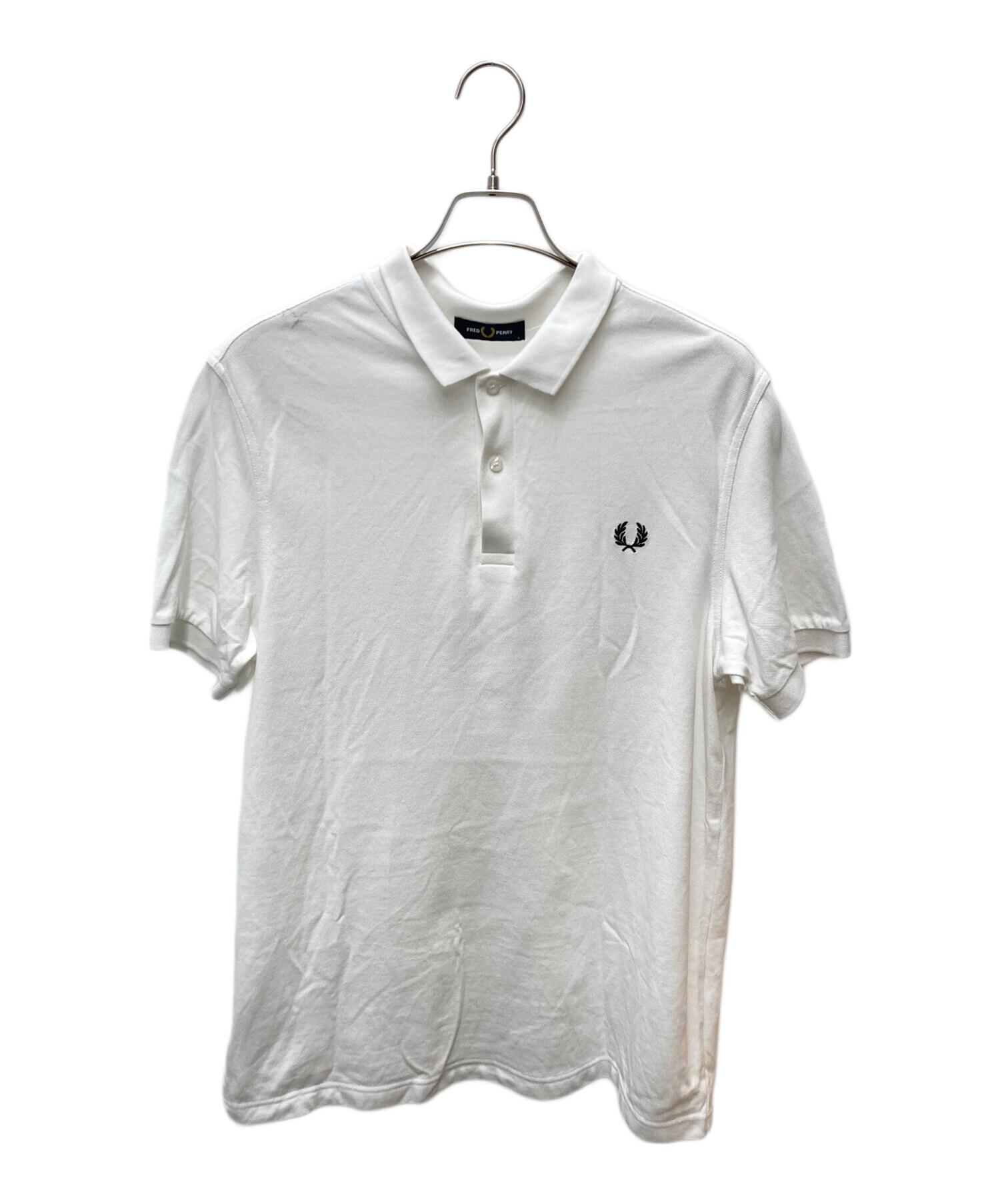 中古・古着通販】FRED PERRY (フレッドペリー) ポロシャツ ホワイト