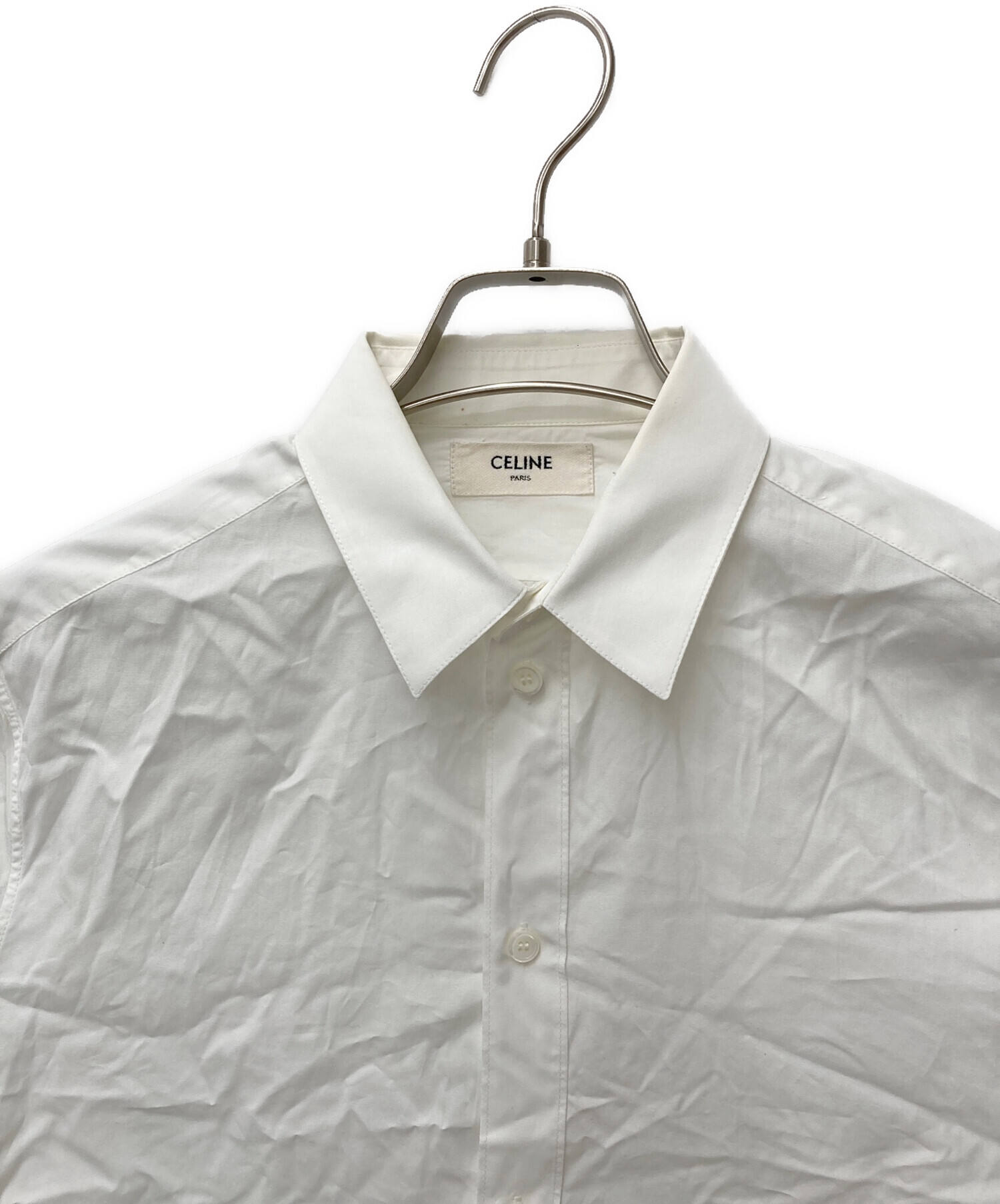 中古・古着通販】CELINE (セリーヌ) ドレスシャツ 20ZX1091F ホワイト