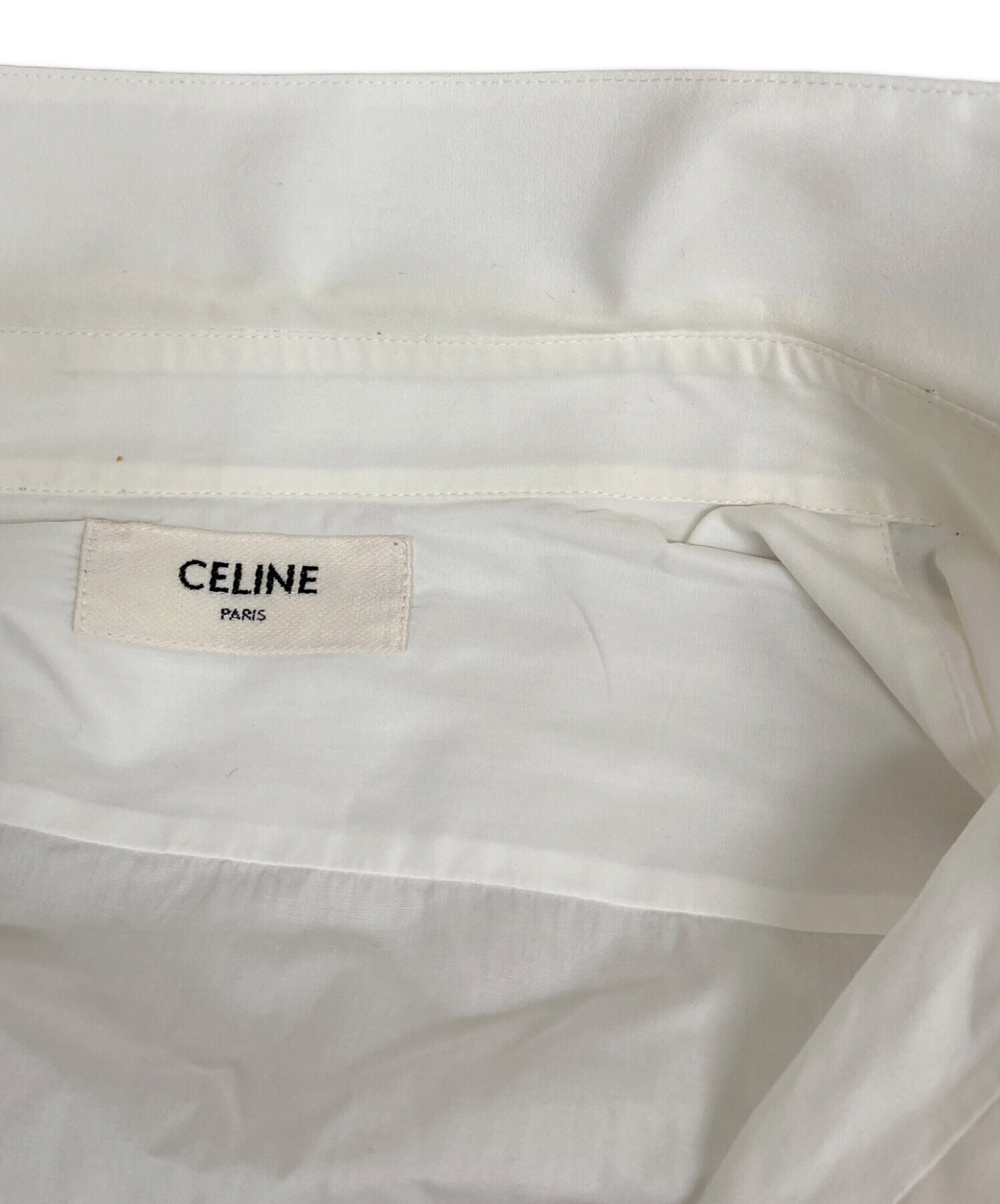 中古・古着通販】CELINE (セリーヌ) ドレスシャツ 20ZX1091F ホワイト