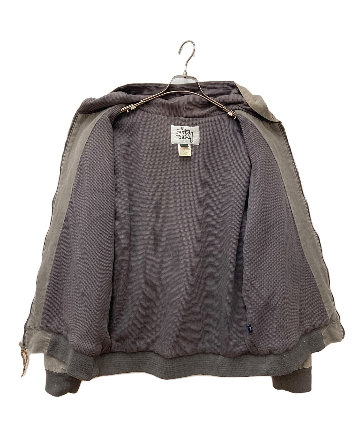 中古・古着通販】stussy (ステューシー) アクティブジャケット グレー