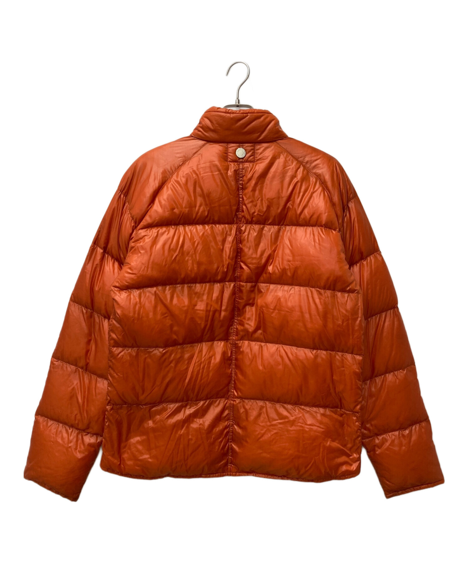 本物 美品 エルメスW-ZIP 中綿 ナイロン ジャケット XS 茶 ダウン 中古・古着通販】HERMES (エルメス) Piumino ダウンジャケット