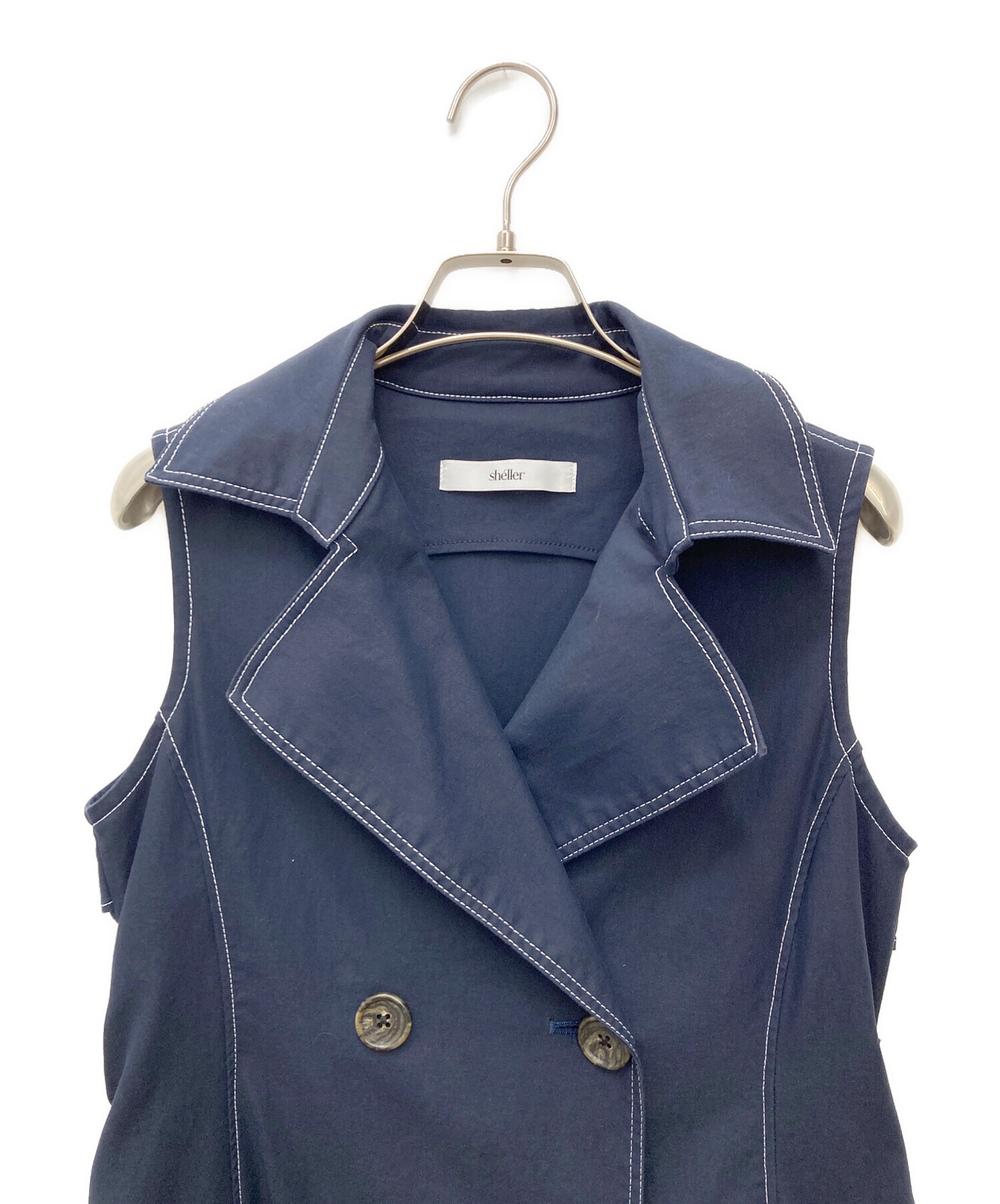 中古・古着通販】sheller (シェリエ) トレンチドレスワンピース