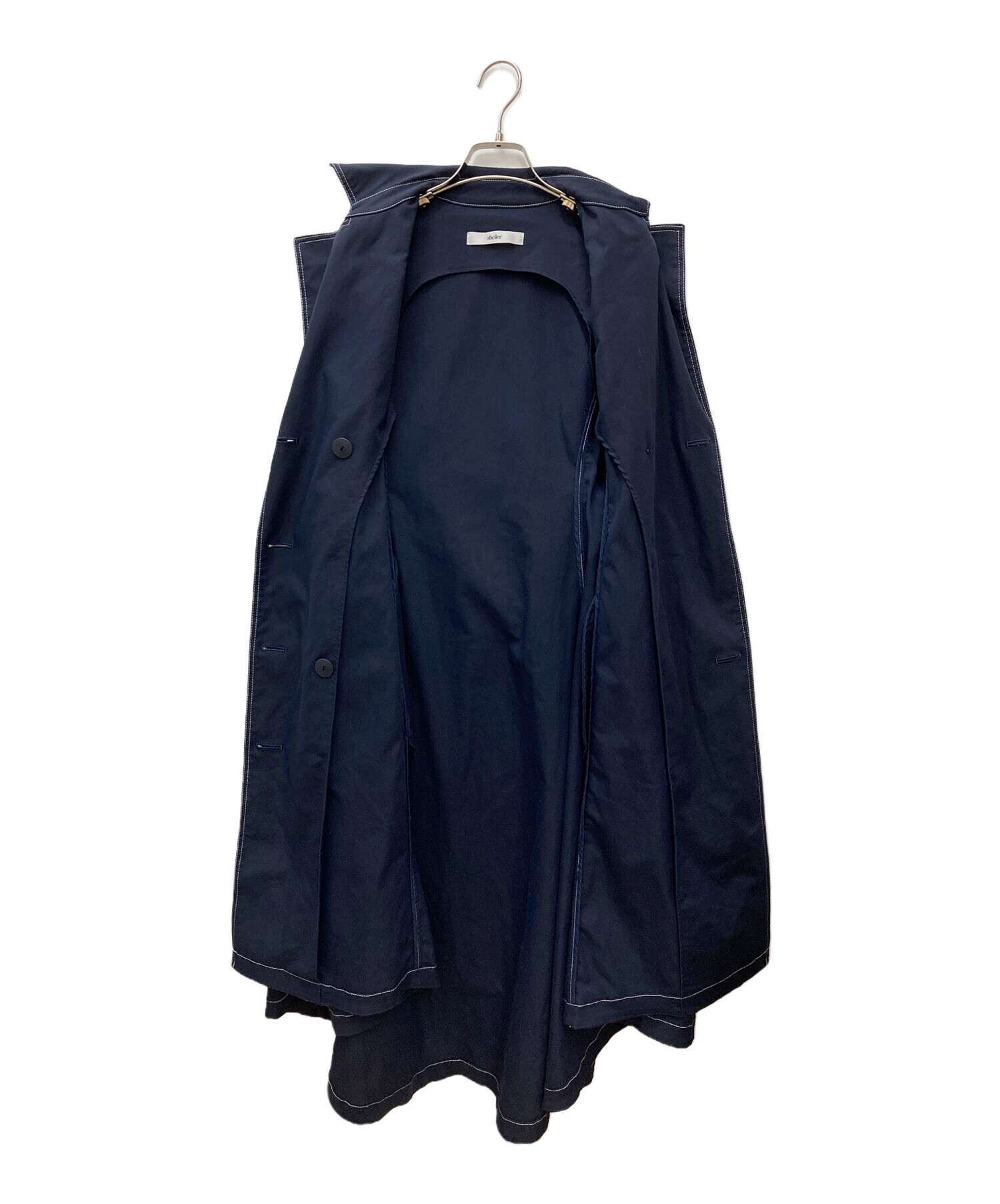 中古・古着通販】sheller (シェリエ) トレンチドレスワンピース