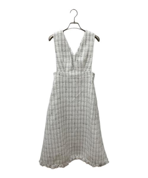 中古・古着通販】CELFORD (セルフォード) ツイードジャンパードレス