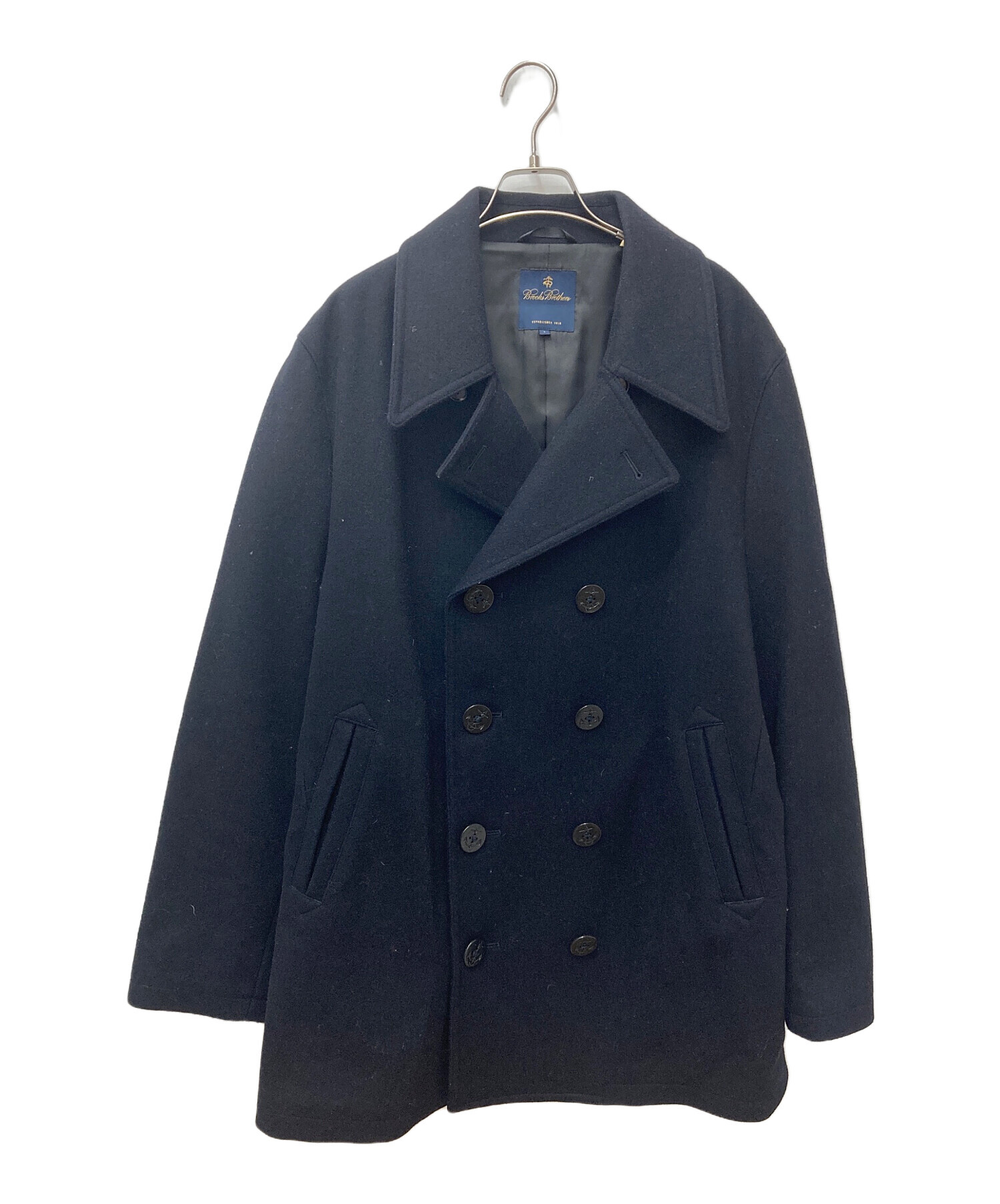 vintage 90s PコートBROOKSBROTHERS 紺色 ハーフコート vintage90s P