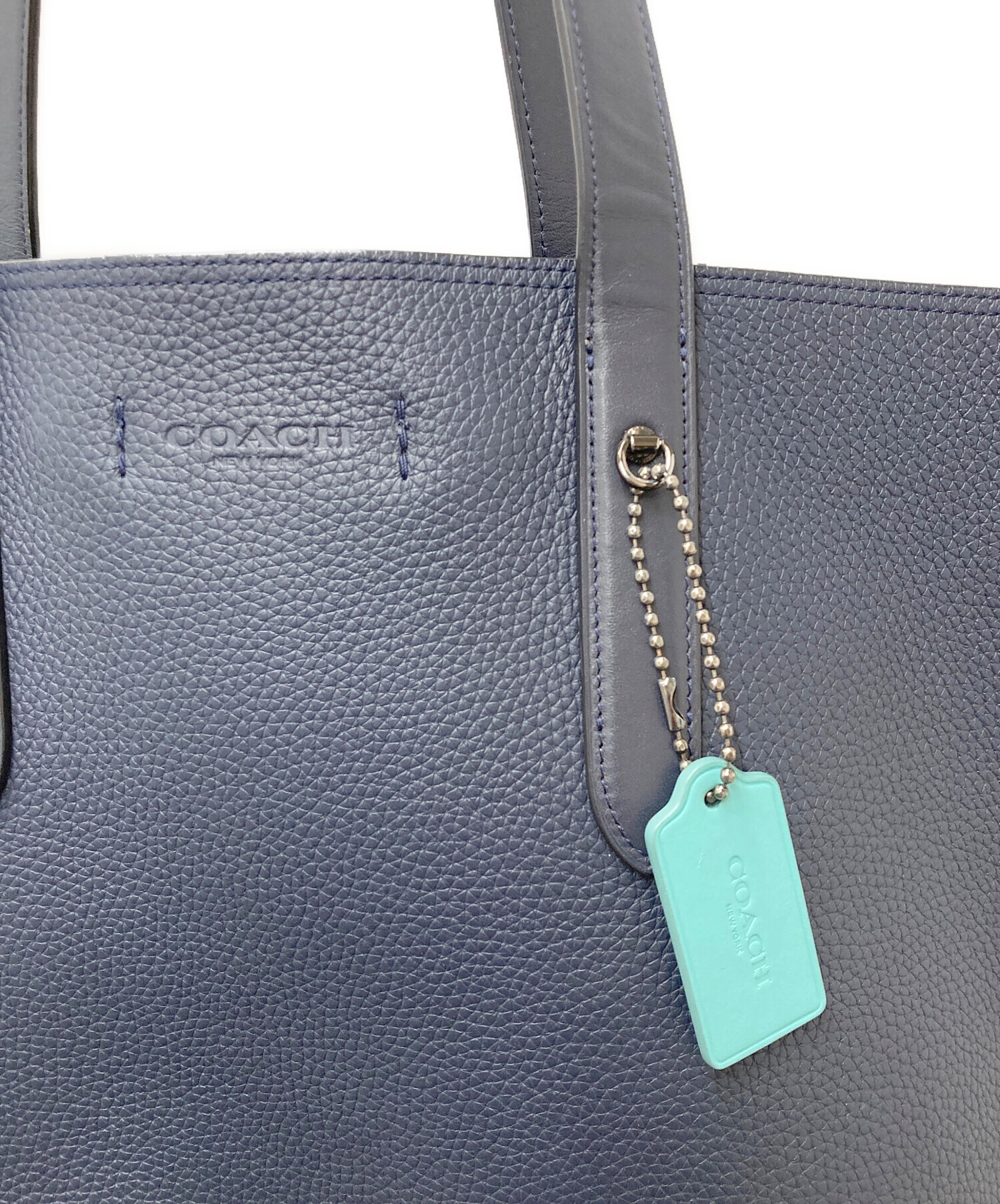 中古・古着通販】COACH (コーチ) ゴッサムトート34 C0240 ネイビー
