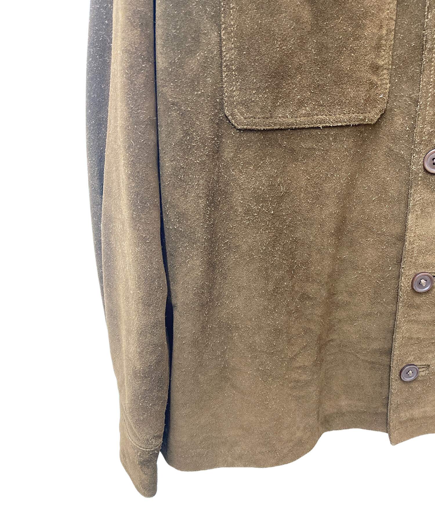 中古・古着通販】GAP (ギャップ) スウェードジャケット ブラウン