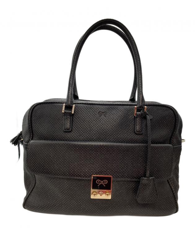 ANYA HINDMARCH アニヤ　ハインドマーチ バッグ（その他） レディース 【古着】【中古】 中古・古着通販】ANYA HINDMARCH (アニヤ・ハインドマーチ) ボストン