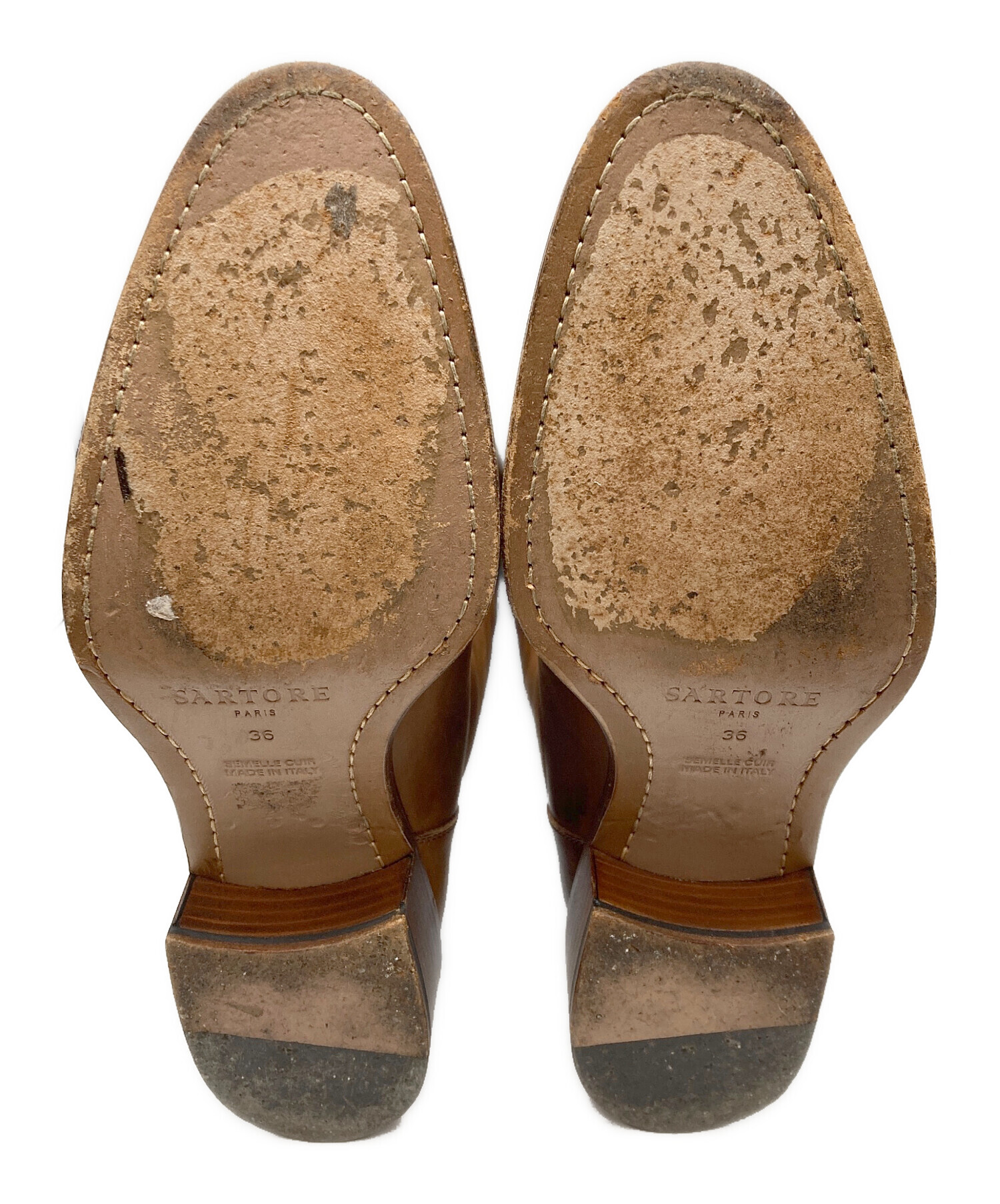 中古・古着通販】SARTORE (サルトル) ロングブーツ ブラウン サイズ:36