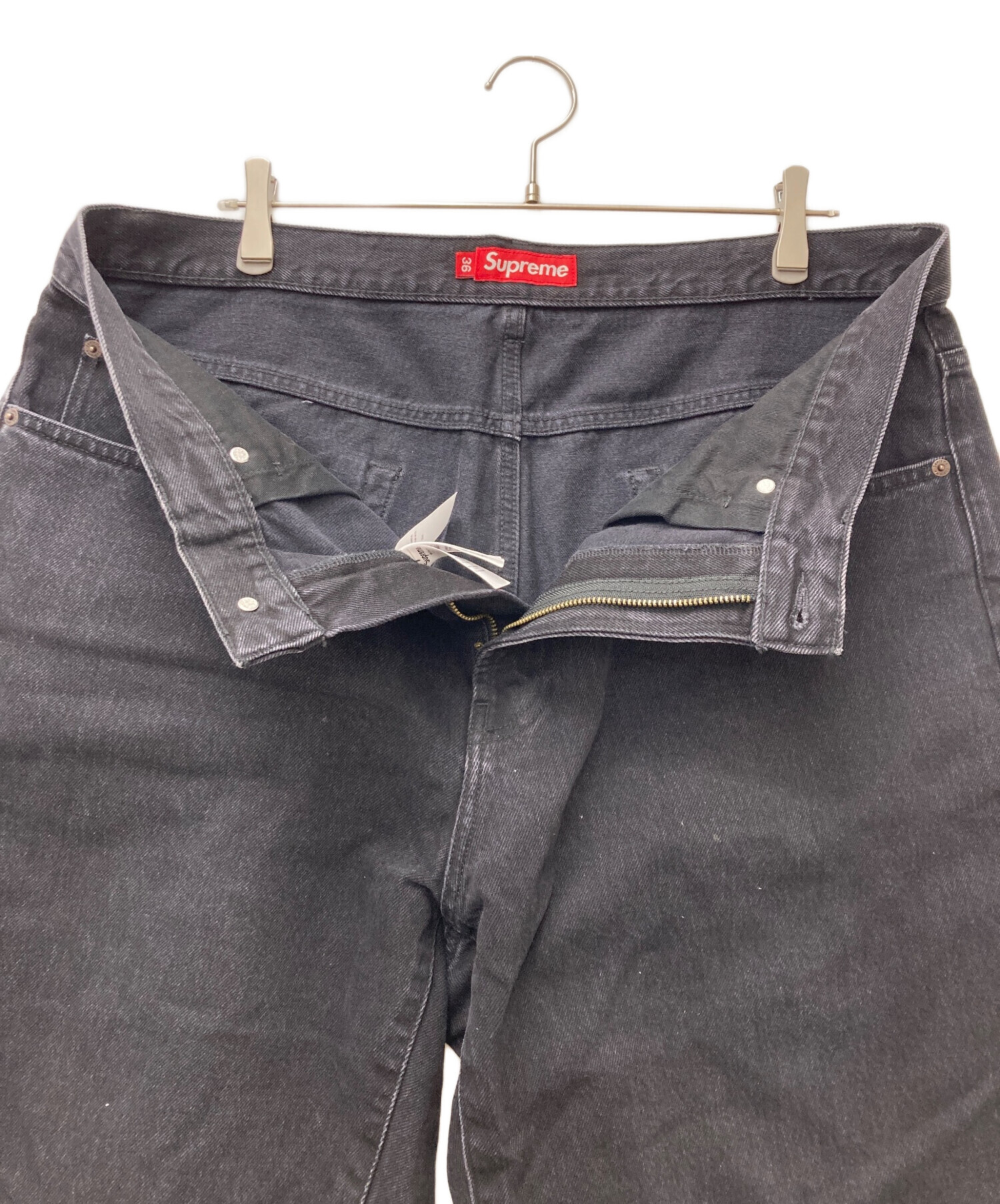 中古・古着通販】SUPREME (シュプリーム) Baggy Denim Short ブラック