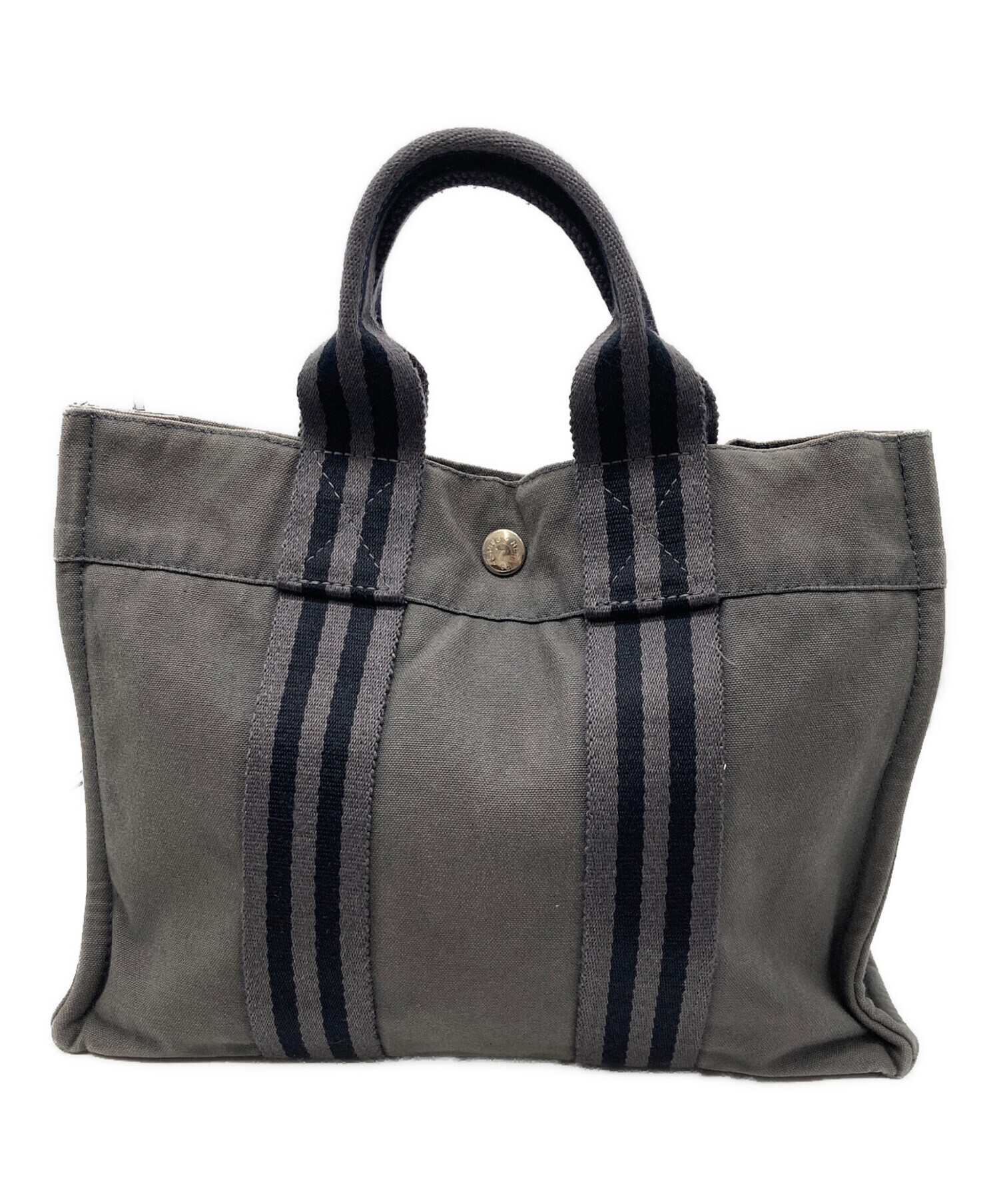中古・古着通販】HERMES (エルメス) フールトゥPM トートバッグ グレー