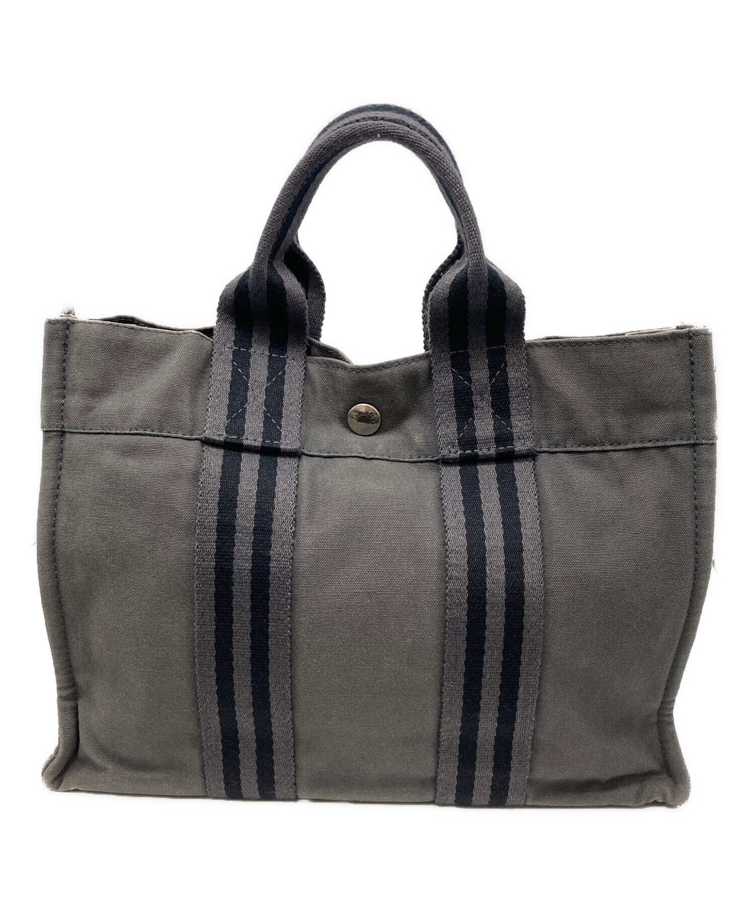 中古・古着通販】HERMES (エルメス) フールトゥPM トートバッグ グレー