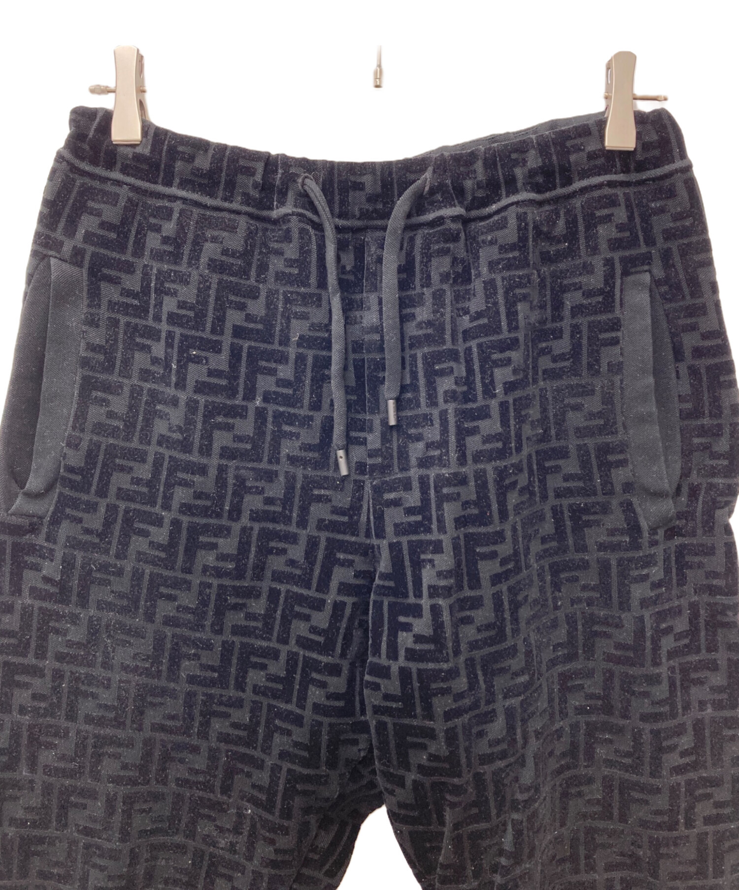 中古・古着通販】FENDI (フェンディ) FFズッカ柄ベロアスウェット