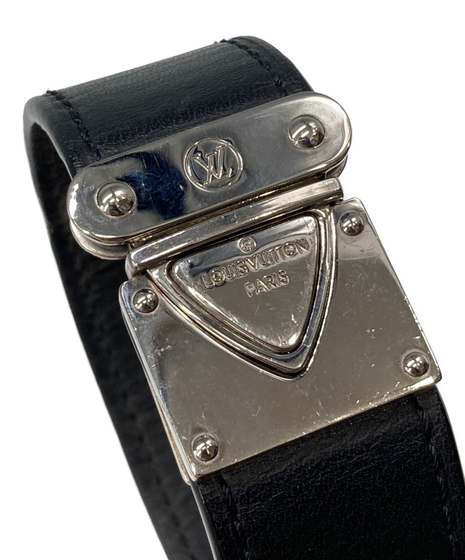 中古・古着通販】LOUIS VUITTON (ルイ ヴィトン) レザーバングル