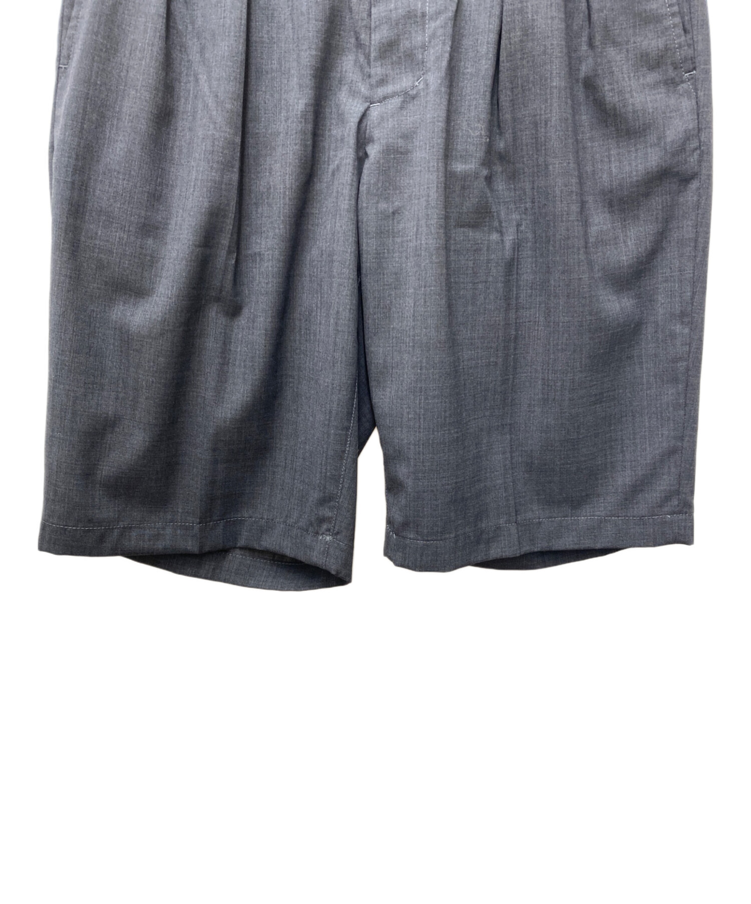 中古・古着通販】BEAMS PLUS (ビームスプラス) 2 Pleats Shorts Wool