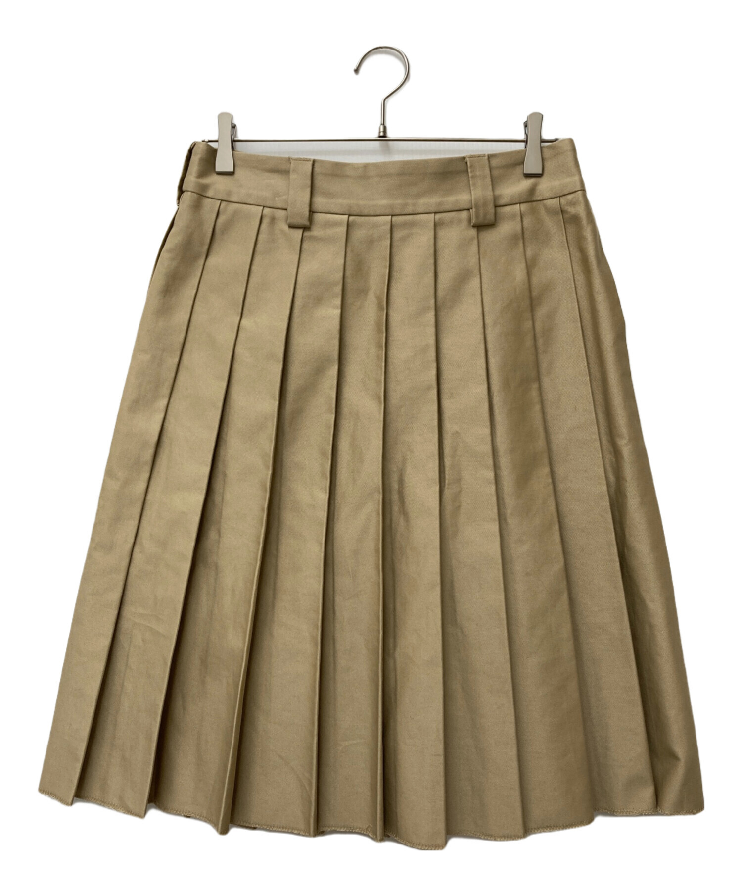 中古・古着通販】MIU MIU (ミュウミュウ) ロゴプリーツスカート MG1781