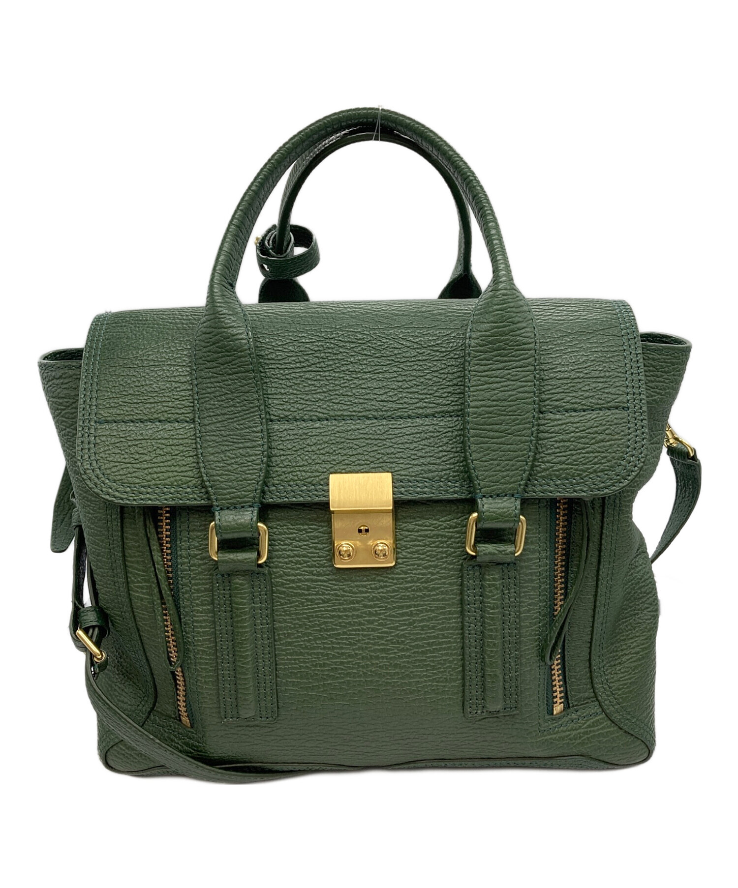 3.1 Phillip Lim サッチェル 本革ビジネスバッグ［本物］ 中古・古着通販】3.1 phillip lim (スリーワンフィリップリム