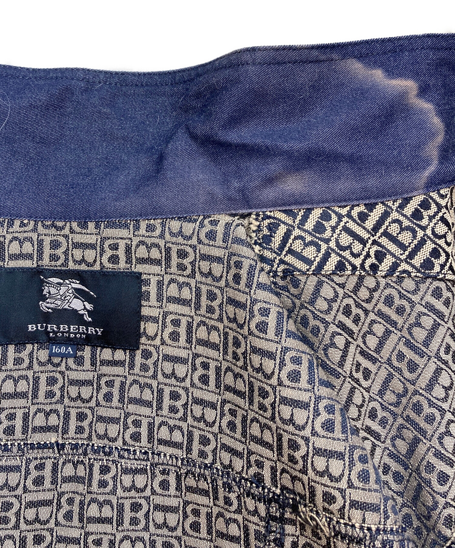 中古・古着通販】BURBERRY LONDON (バーバリーロンドン) 総柄デニム