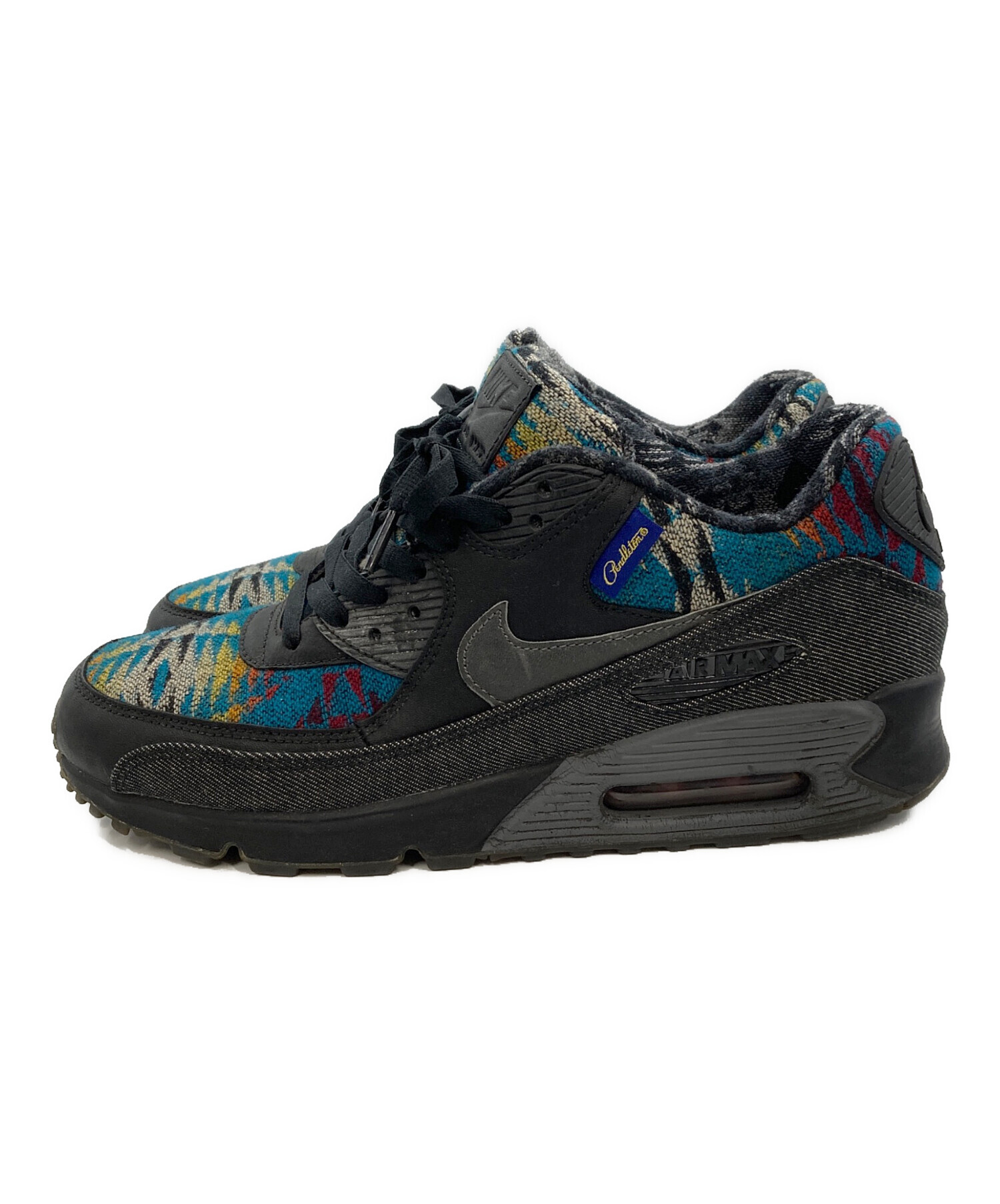 NIKEiD×PENDLETONスニーカーコルテッツ黒青ナイキペンドルトン 中古・古着通販】NIKE ID (ナイキアイディー) PENDLETON (ペンドルトン