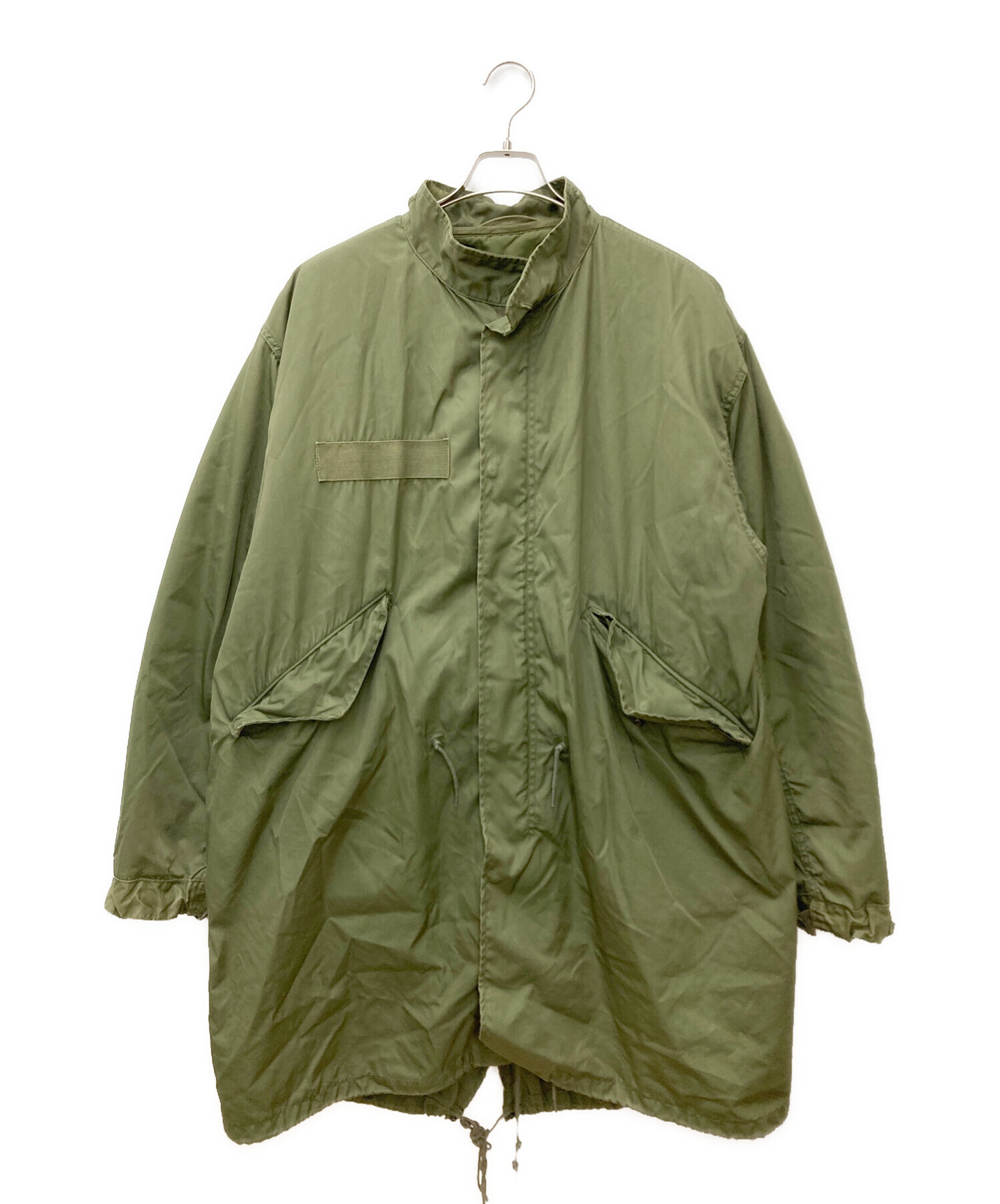 US ARMY (ユーエスアーミー)後染めM-65 フィッシュテール コート M 80's アメリカ軍 U.S.ARMY M-65 Fishtail Parka フィッシュテール