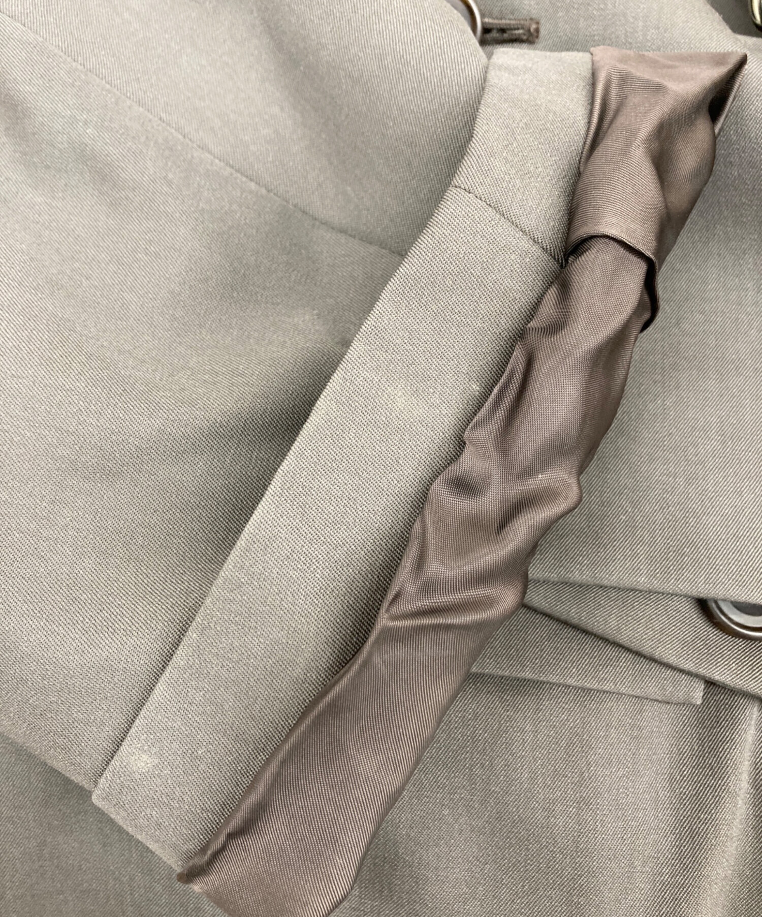 中古・古着通販】stein (シュタイン) New Structure Chester Coat GRAY
