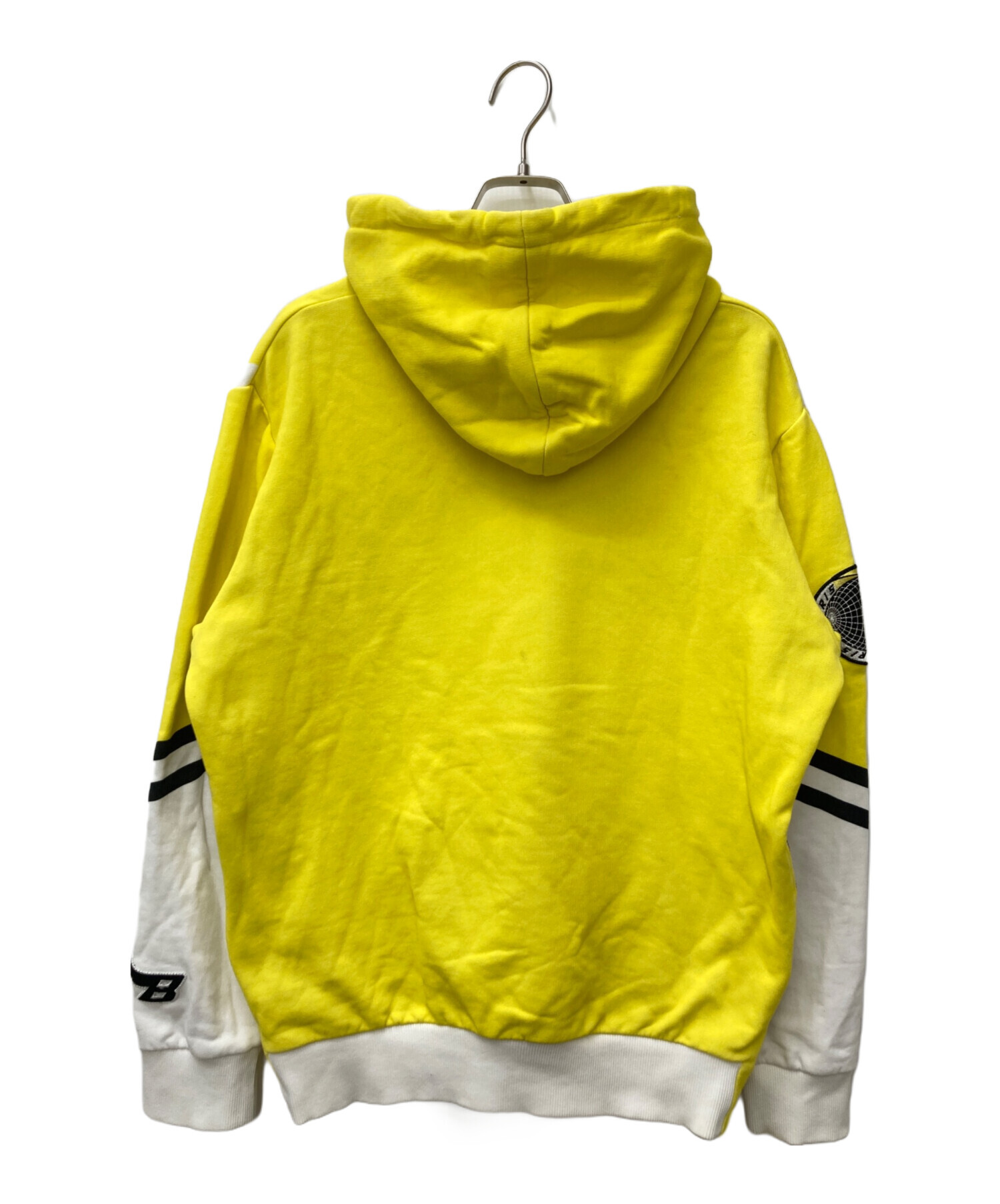 中古・古着通販】BALMAIN (バルマン) サイドジップパーカー ホワイト