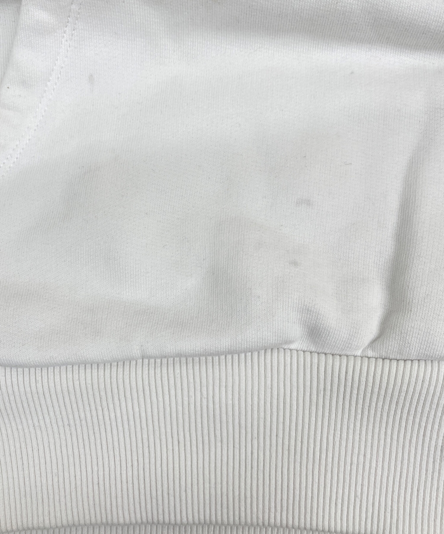 中古・古着通販】BALMAIN (バルマン) サイドジップパーカー ホワイト 