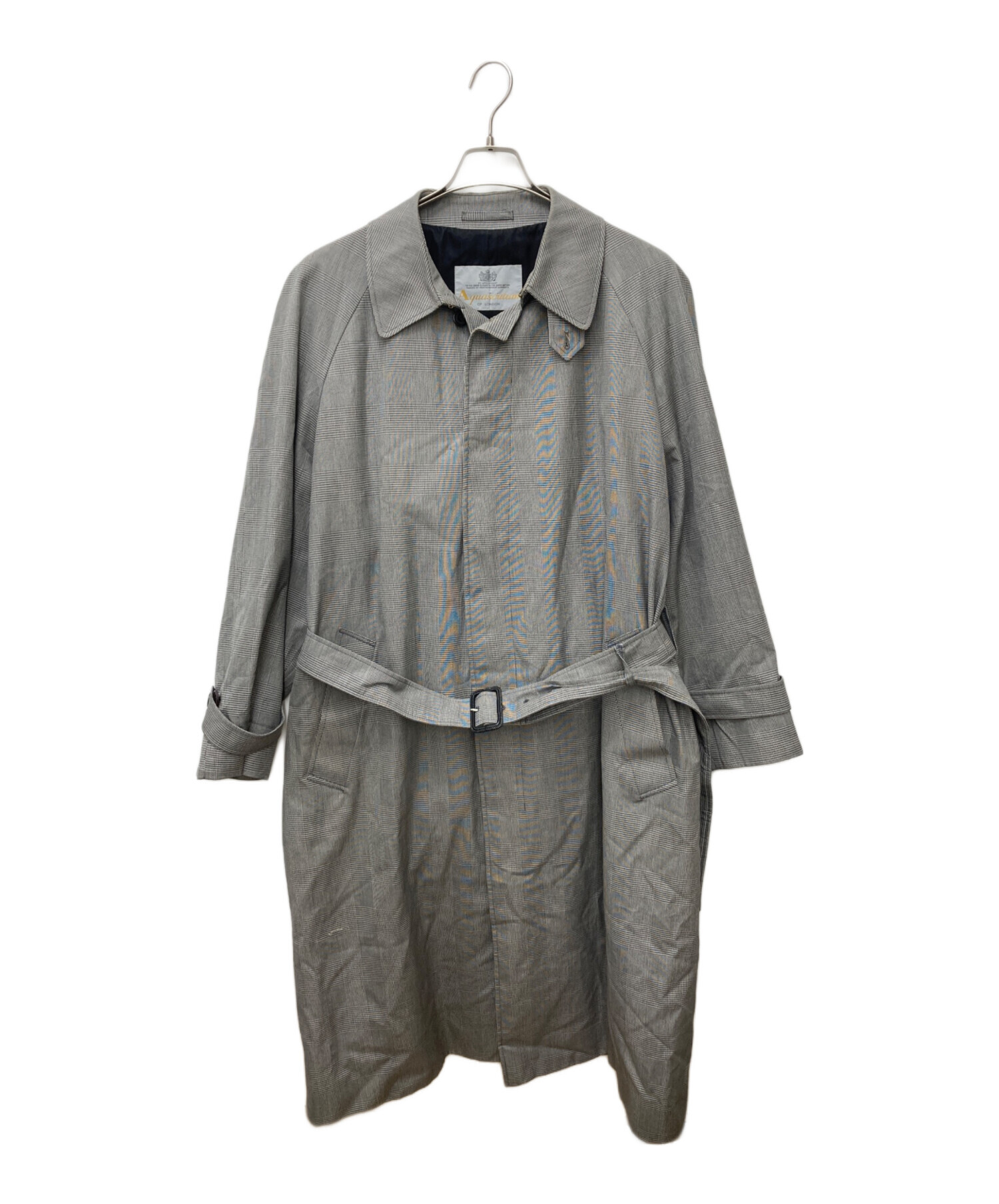 中古・古着通販】Aquascutum (アクアスキュータム) チェックバルマ