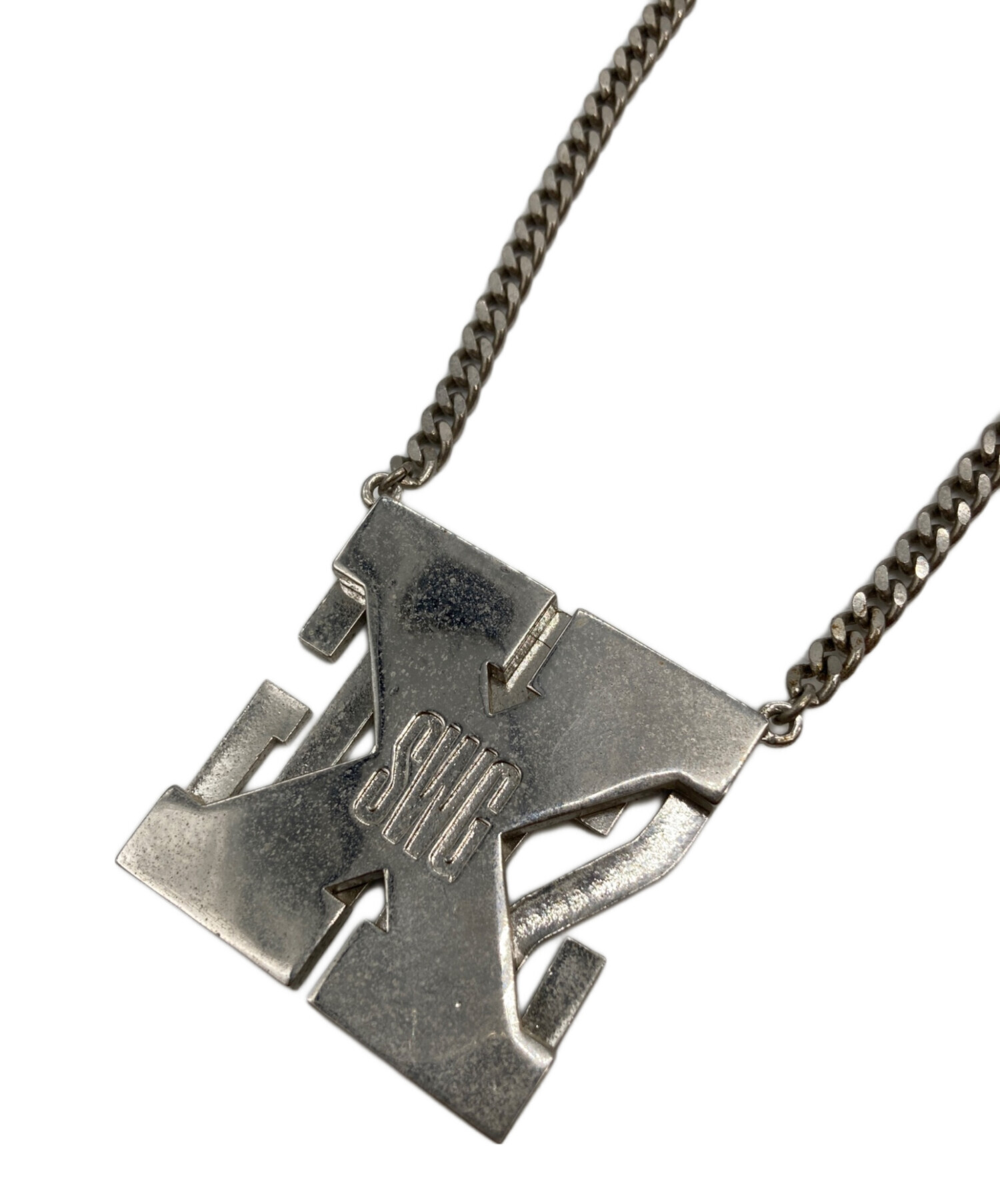 中古・古着通販】SWAGGER (スワッガー) ロゴチェーンネックレス