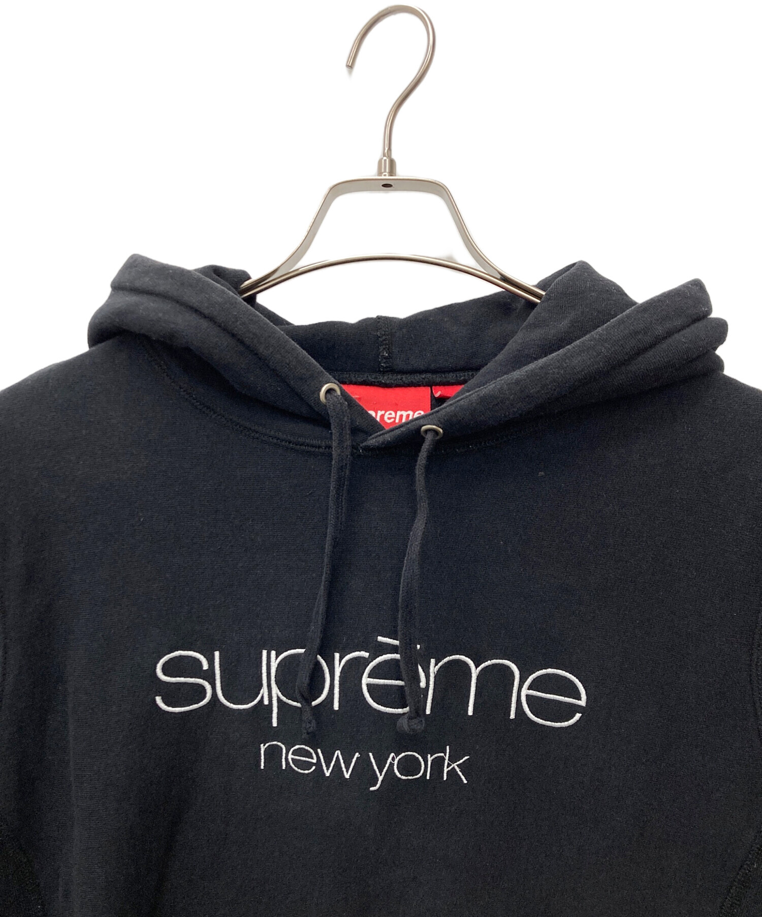 中古・古着通販】SUPREME (シュプリーム) classic logo hooded