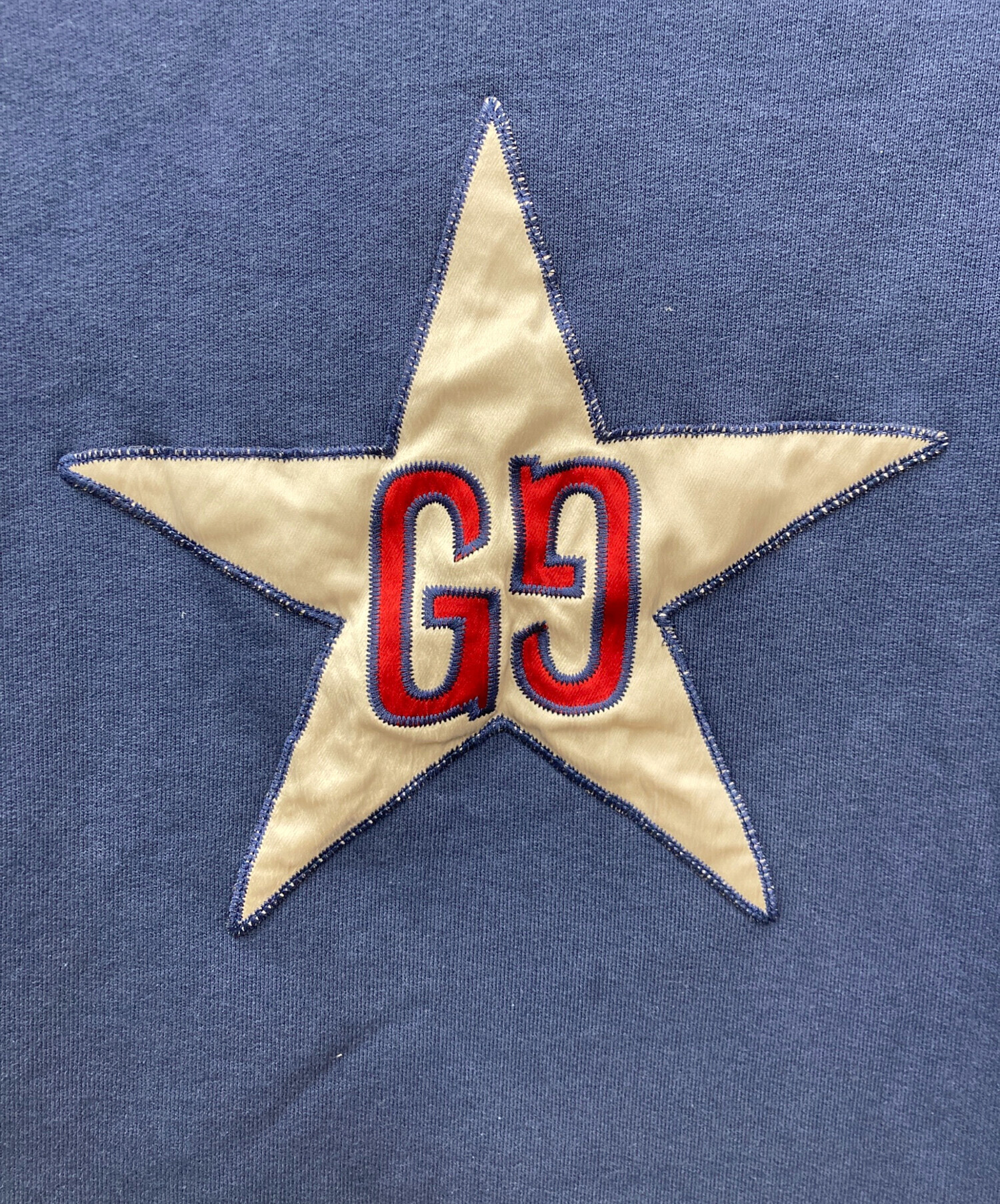 中古・古着通販】GUCCI (グッチ) GG Star Sweatshirt ブルー サイズ:M