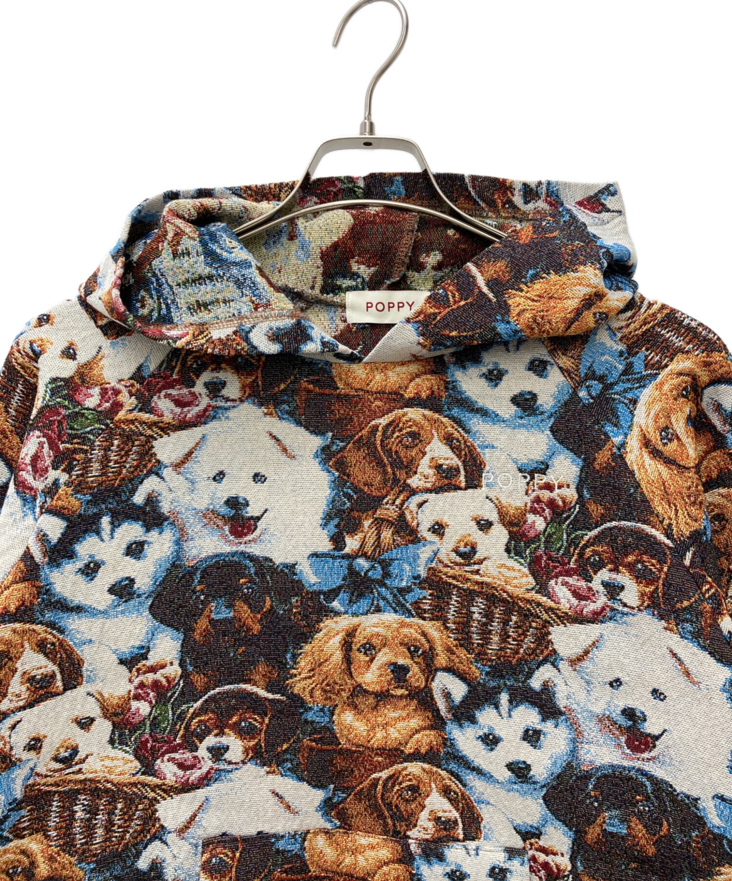 中古・古着通販】POPPY (ポピー) メニードッグゴブランパーカー マルチ