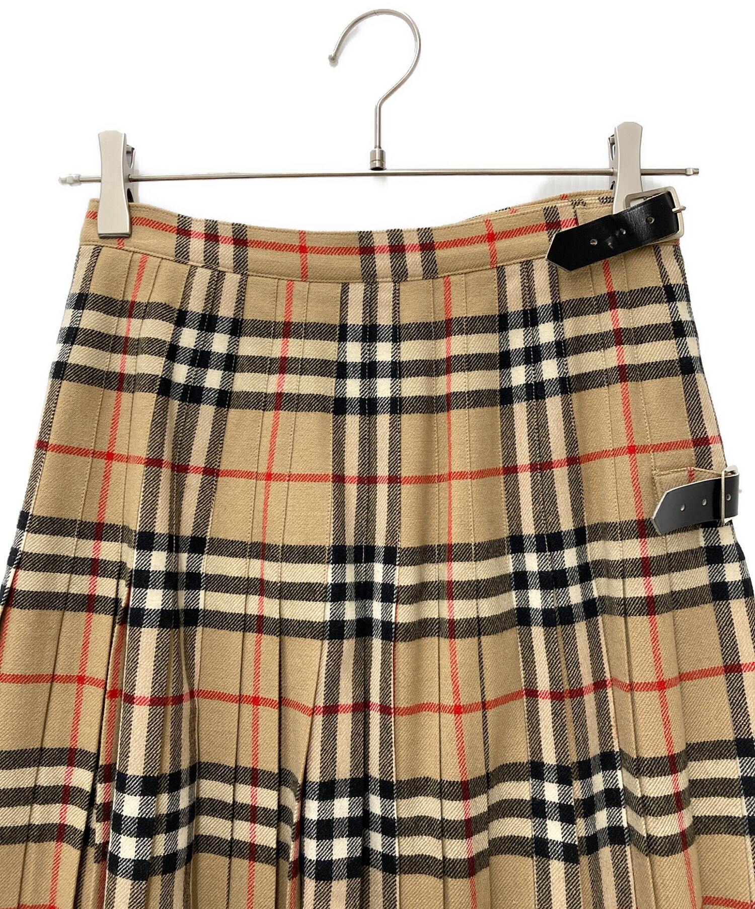未使用　Burberry London ラップスカート　ノバチェック　ベージュ 中古・古着通販】Burberry's (バーバリー) ノヴァチェックラップ