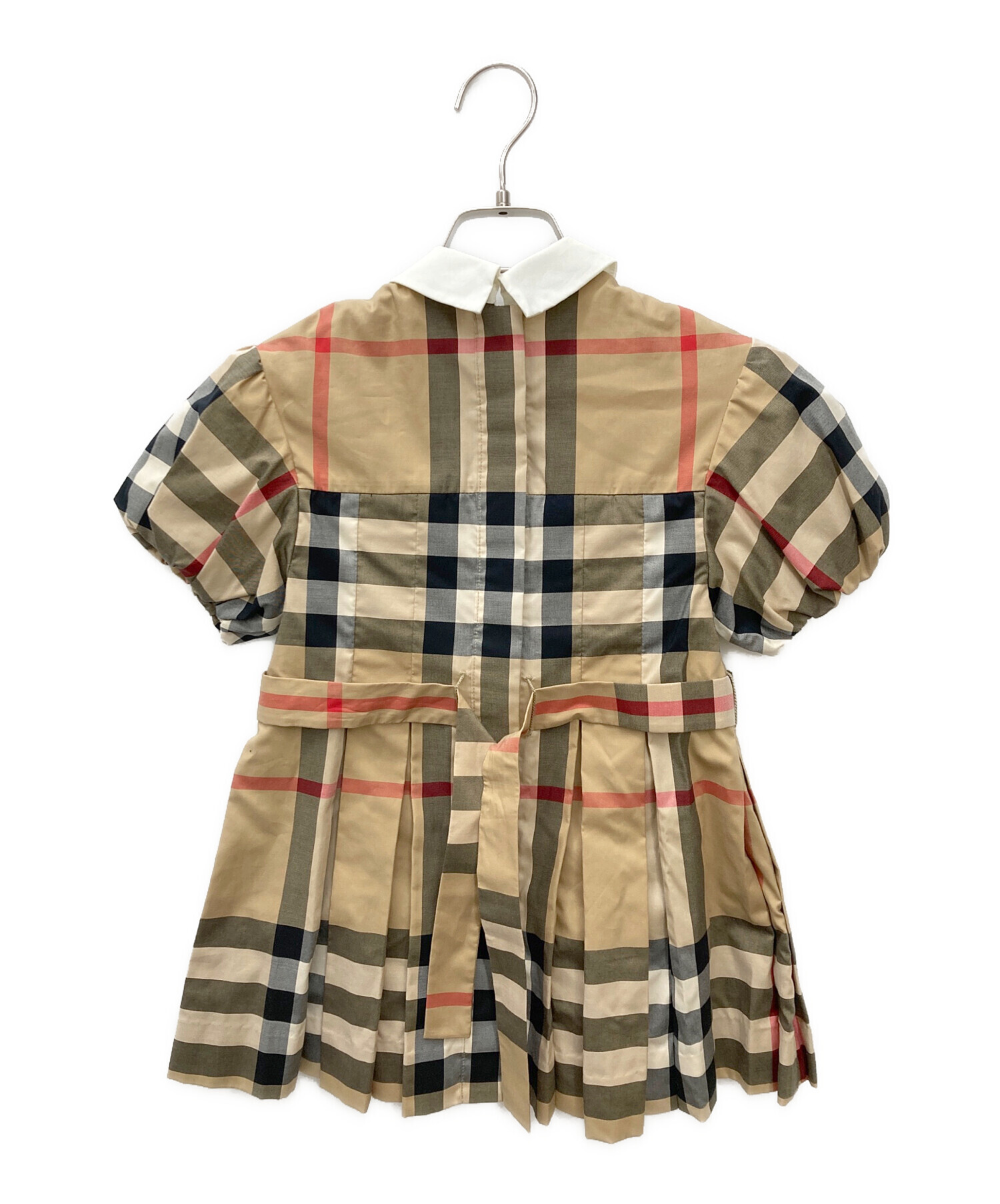 中古・古着通販】BURBERRY (バーバリー) パフスリーブワンピース