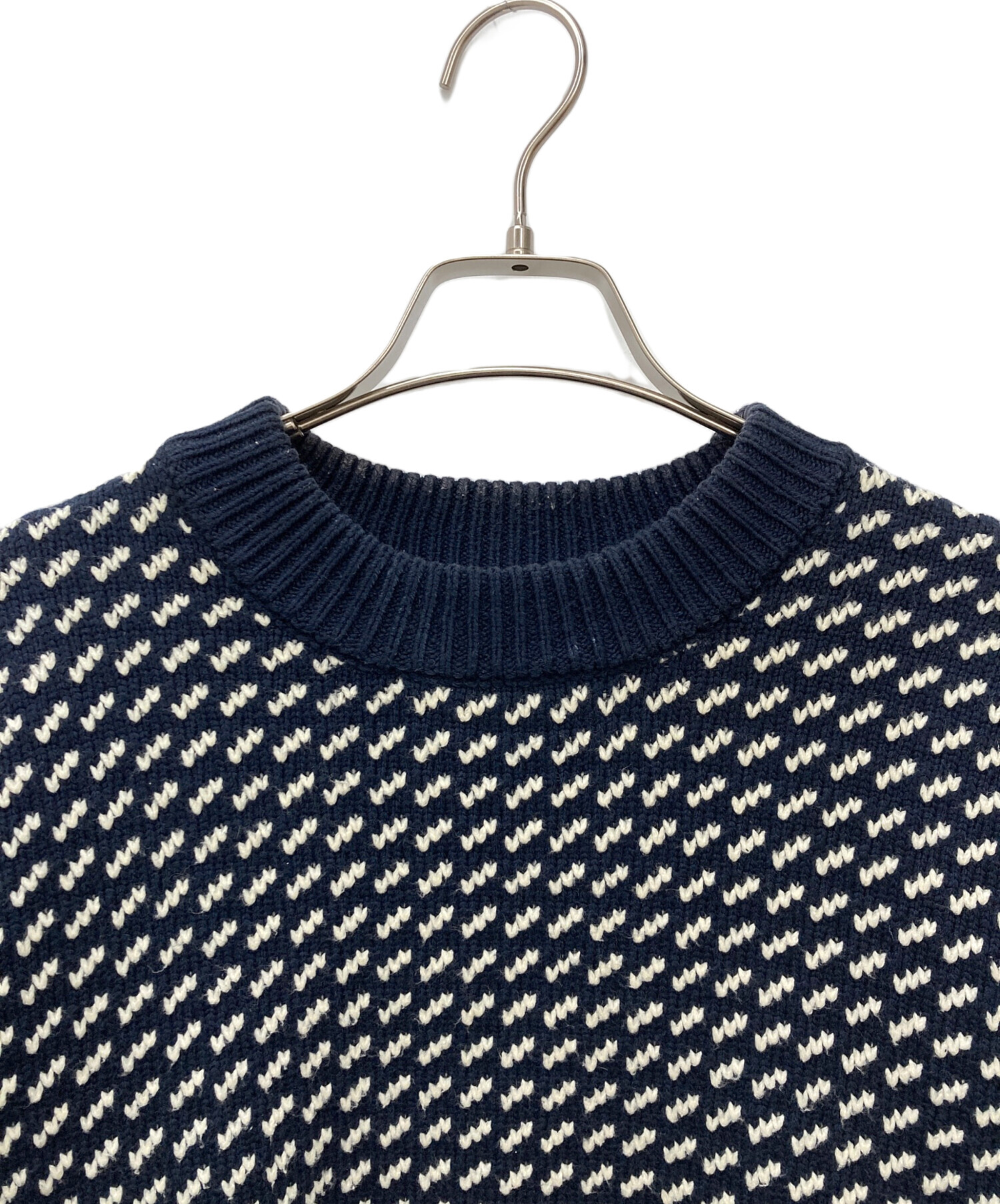 中古・古着通販】L.L.Bean (エルエルビーン) バーズアイニット 4575