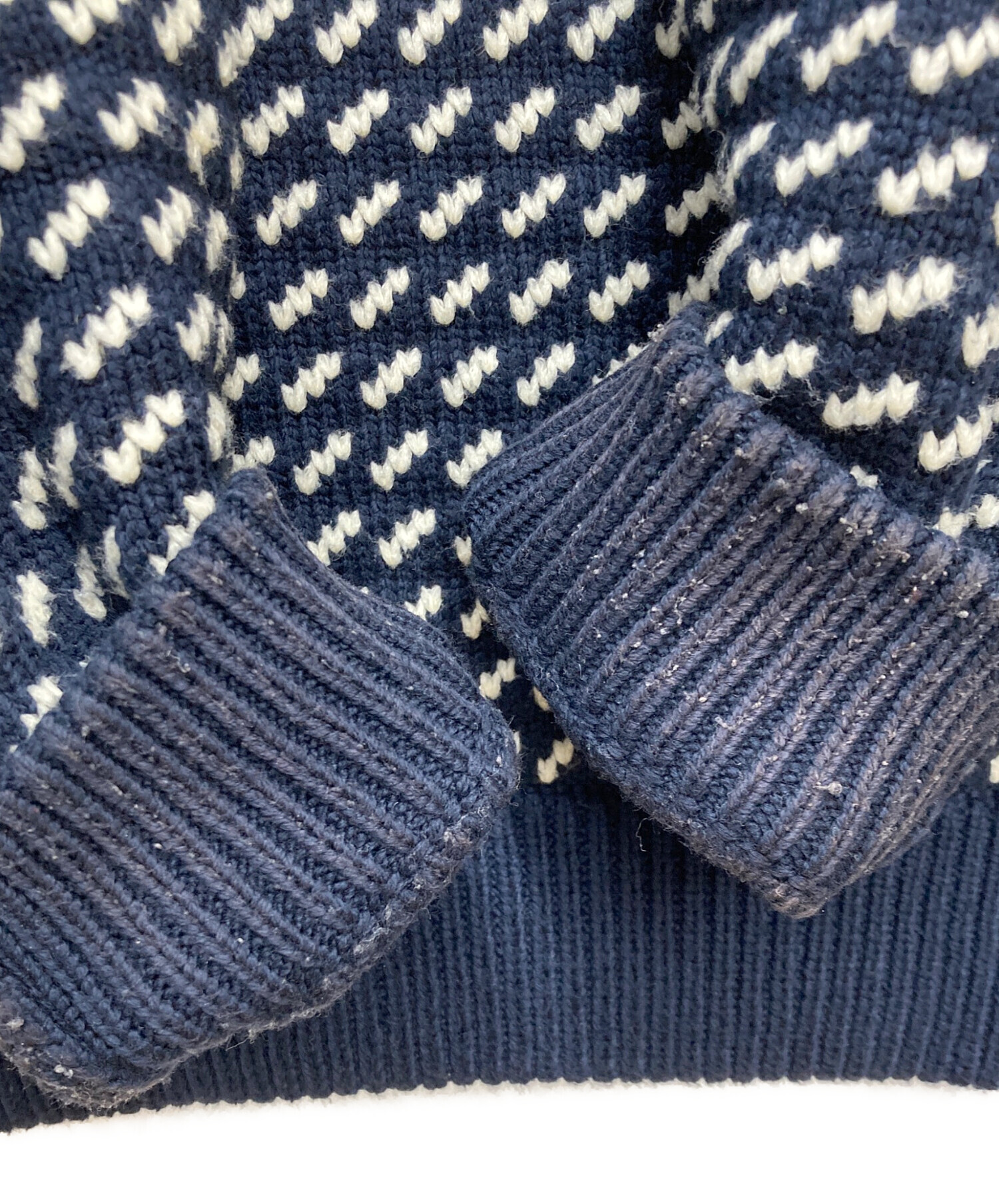 中古・古着通販】L.L.Bean (エルエルビーン) バーズアイニット 4575